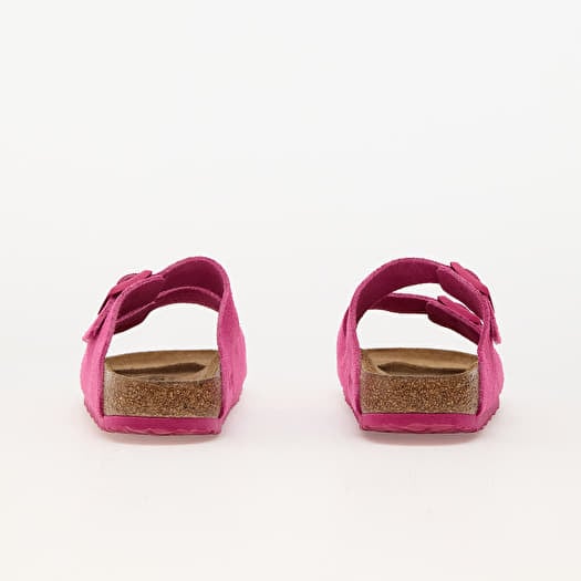 Birkenstock arizona suede pink online