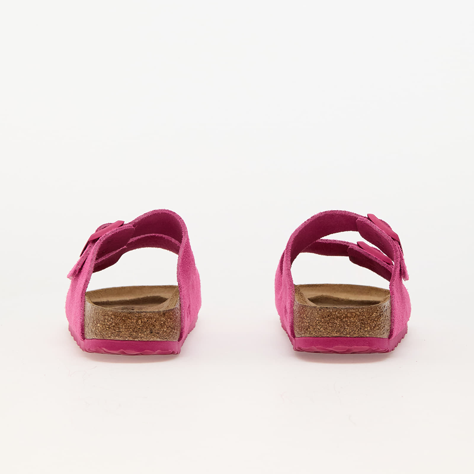 Жіноче взуття Birkenstock Arizona Suede Leather Fuchsia Tulip