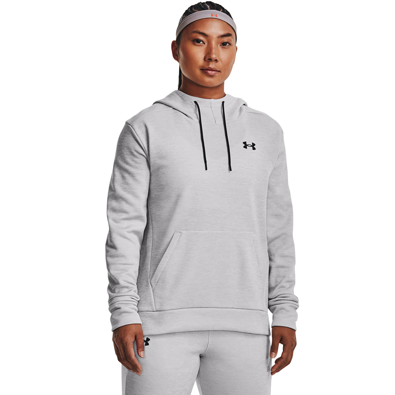 Under Armour Armour Fleece Lc Hoodie Halo Gray Light Heather