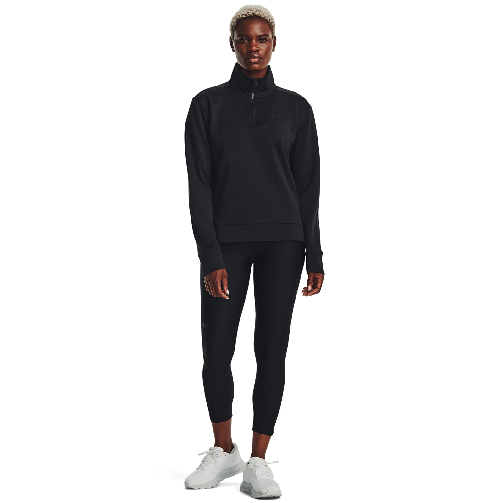 Sweatshirts Under Armour Armour Fleece Qz Black