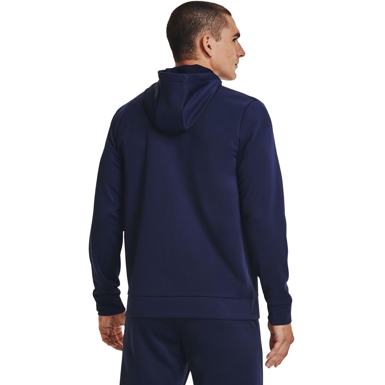 Hanorace Under Armour Armour Fleece Fz Hoodie Midnight Navy