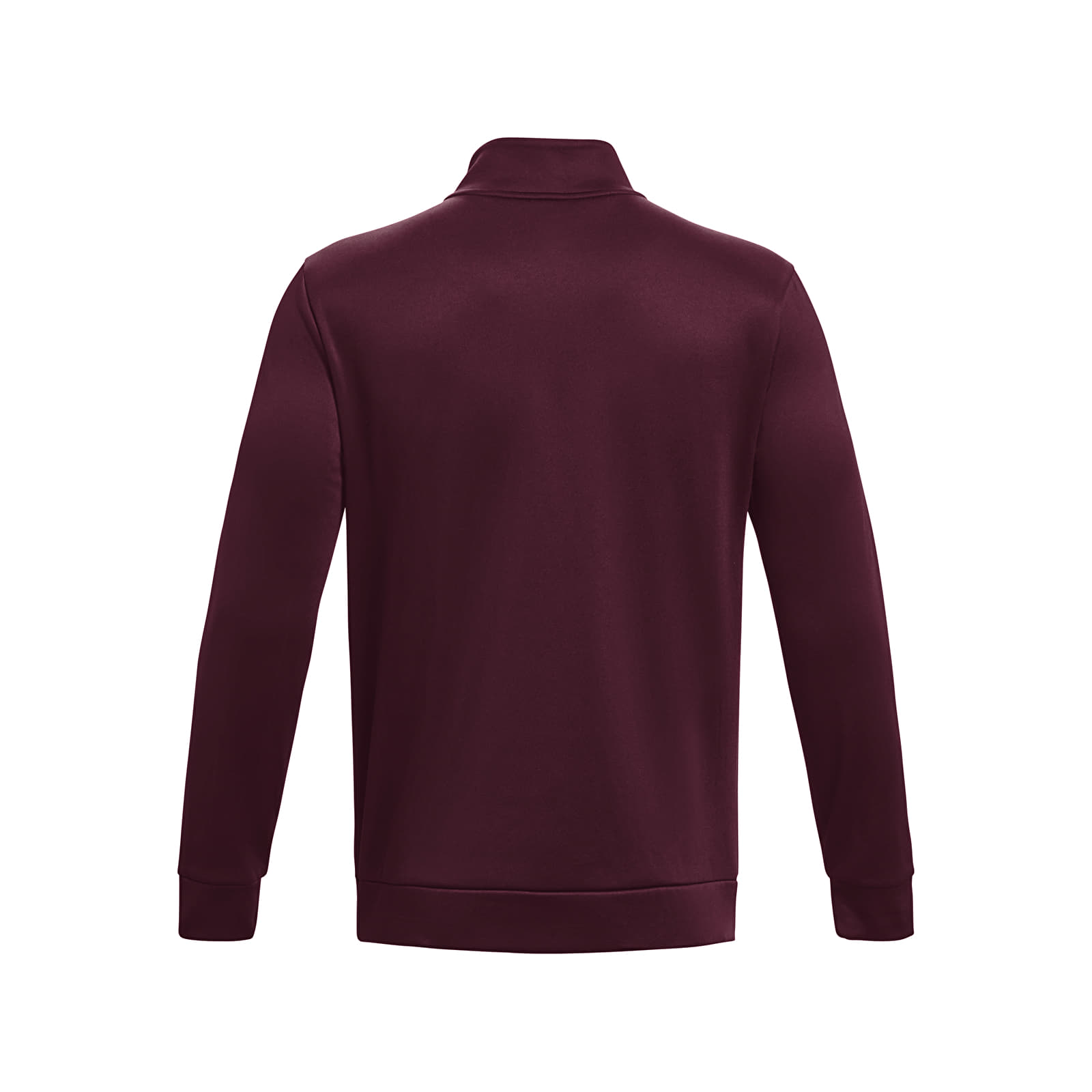 Mikinas ar kapuci un sporta krekli Under Armour Armour Fleece 1/4 Zip Dark Maroon