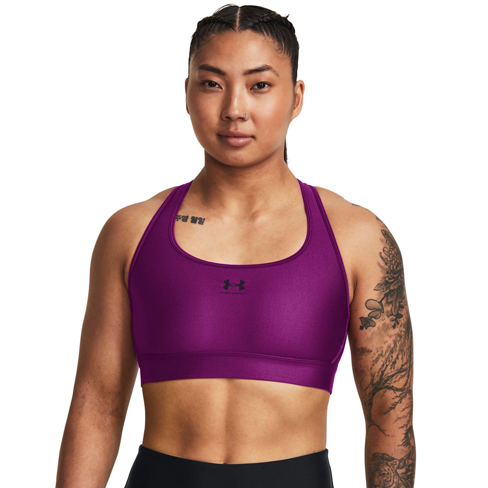 Bras Under Armour Hg Armour Mid Padless Mystic Magenta
