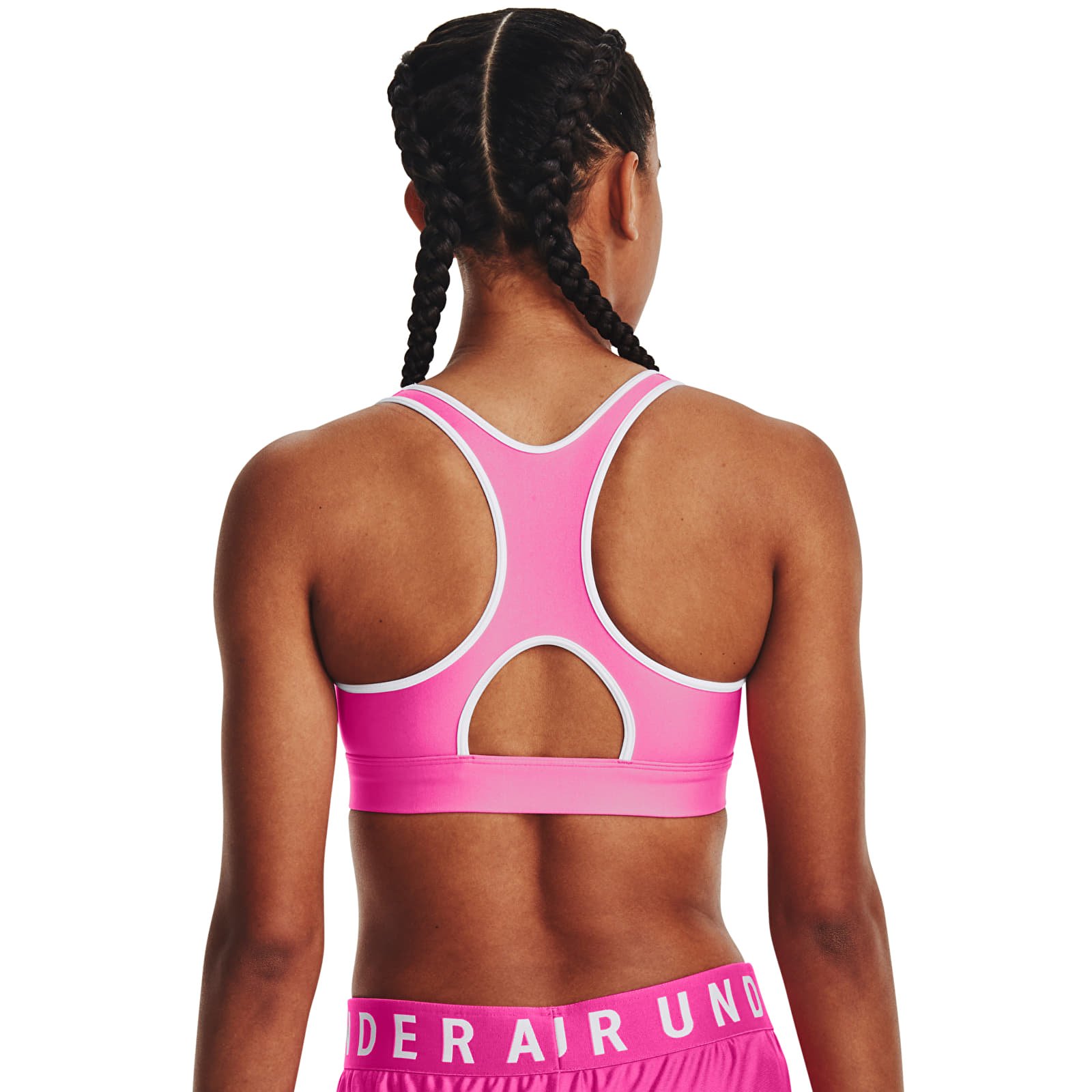 Bras Under Armour Hg Armour Mid Padless Rebel Pink