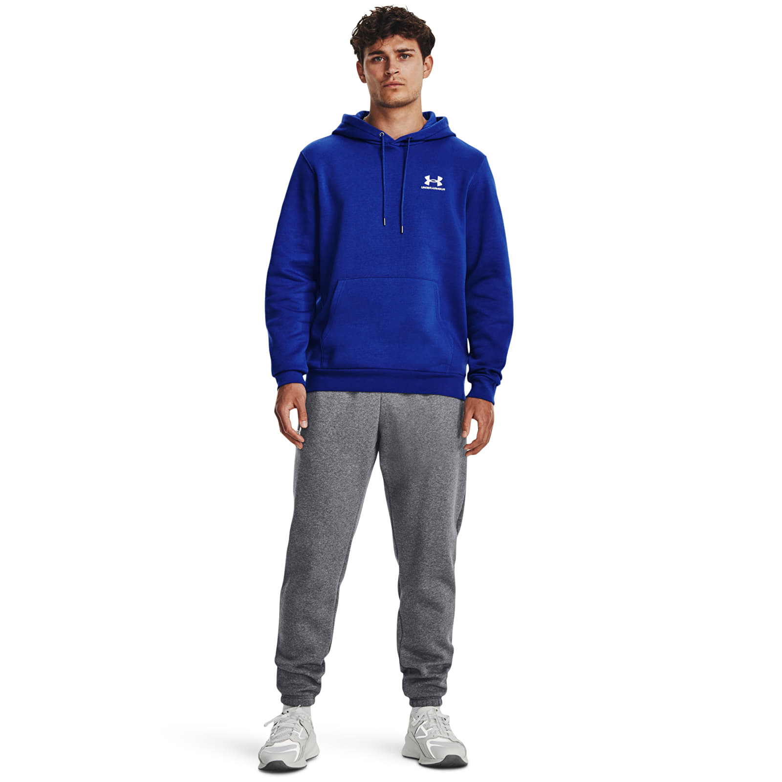Sudaderas Under Armour Essential Fleece Hoodie Royal