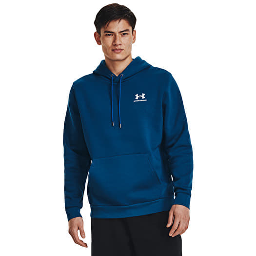 Under armour blue zip up hoodie discount