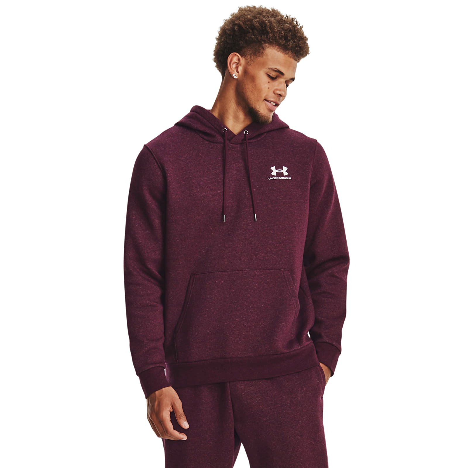 Under armour hoodie maroon online
