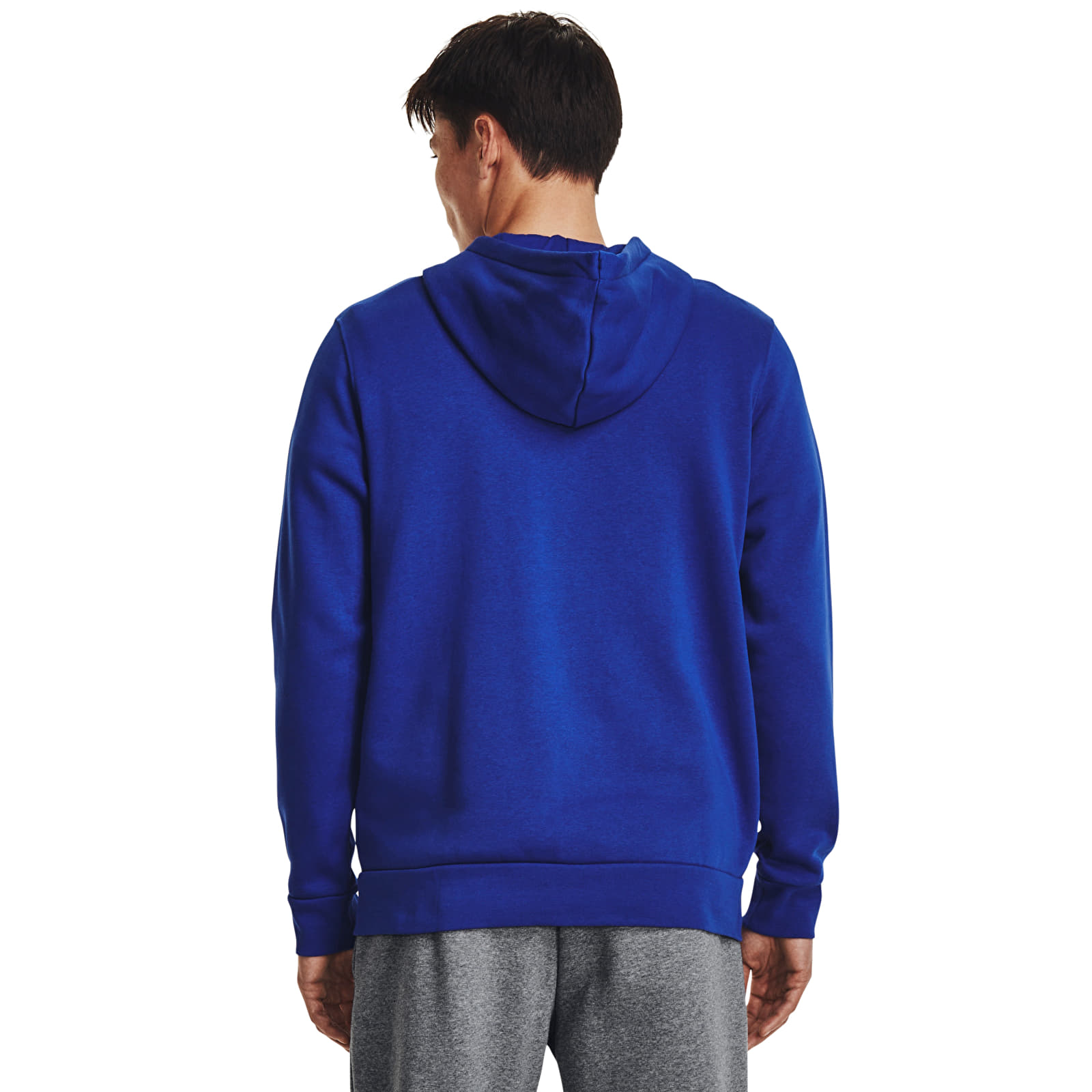 Sudaderas Under Armour Essential Fleece Fz Hood Royal