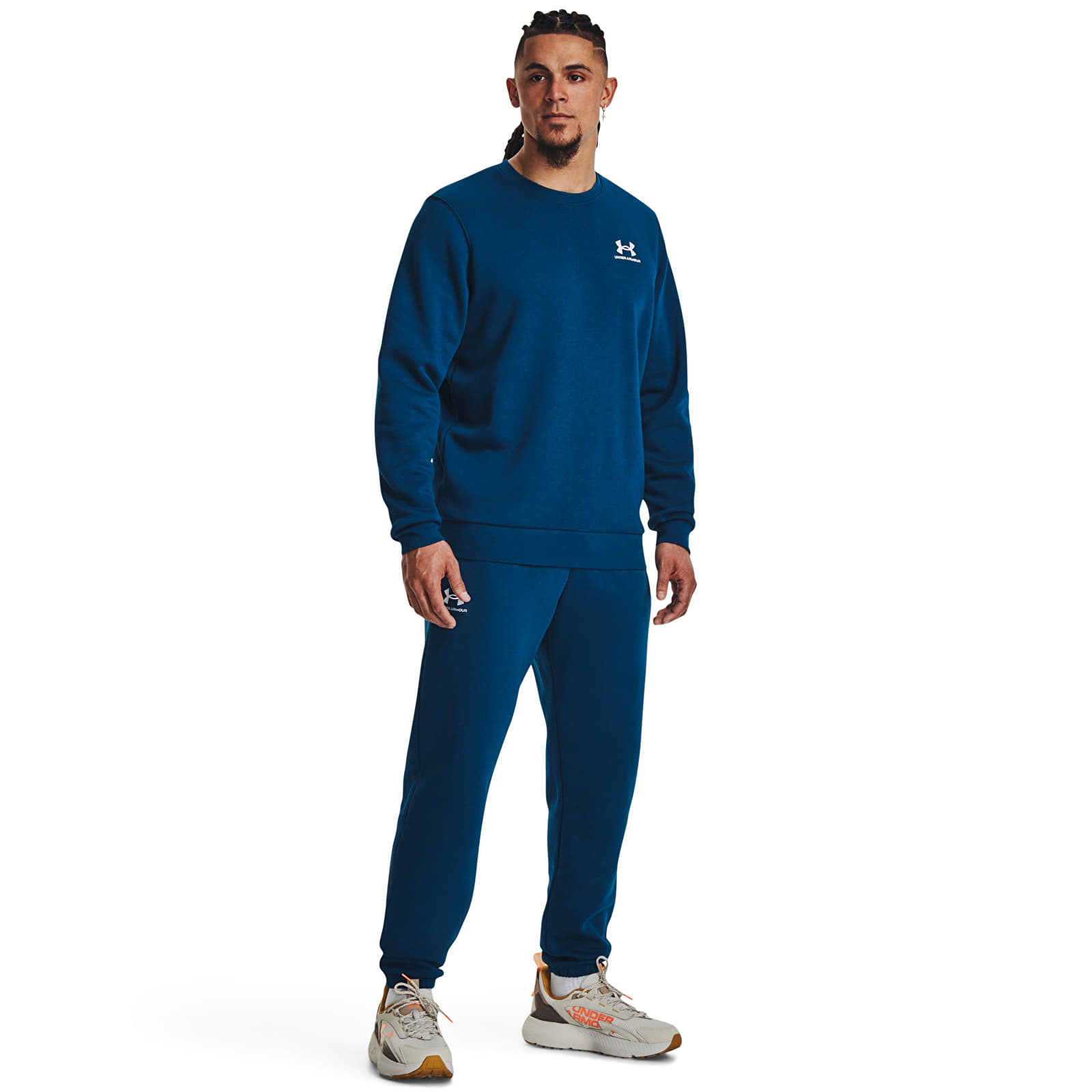 Sweatshirts Under Armour Essential Fleece Crew Varsity Blue