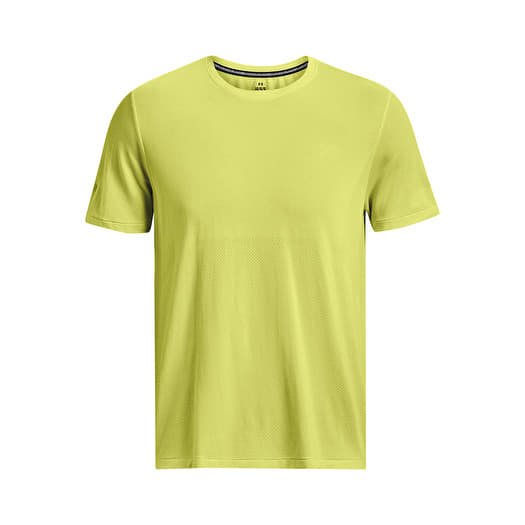 T Shirts Under Armour Seamless Stride Ss Lime Yellow Queens