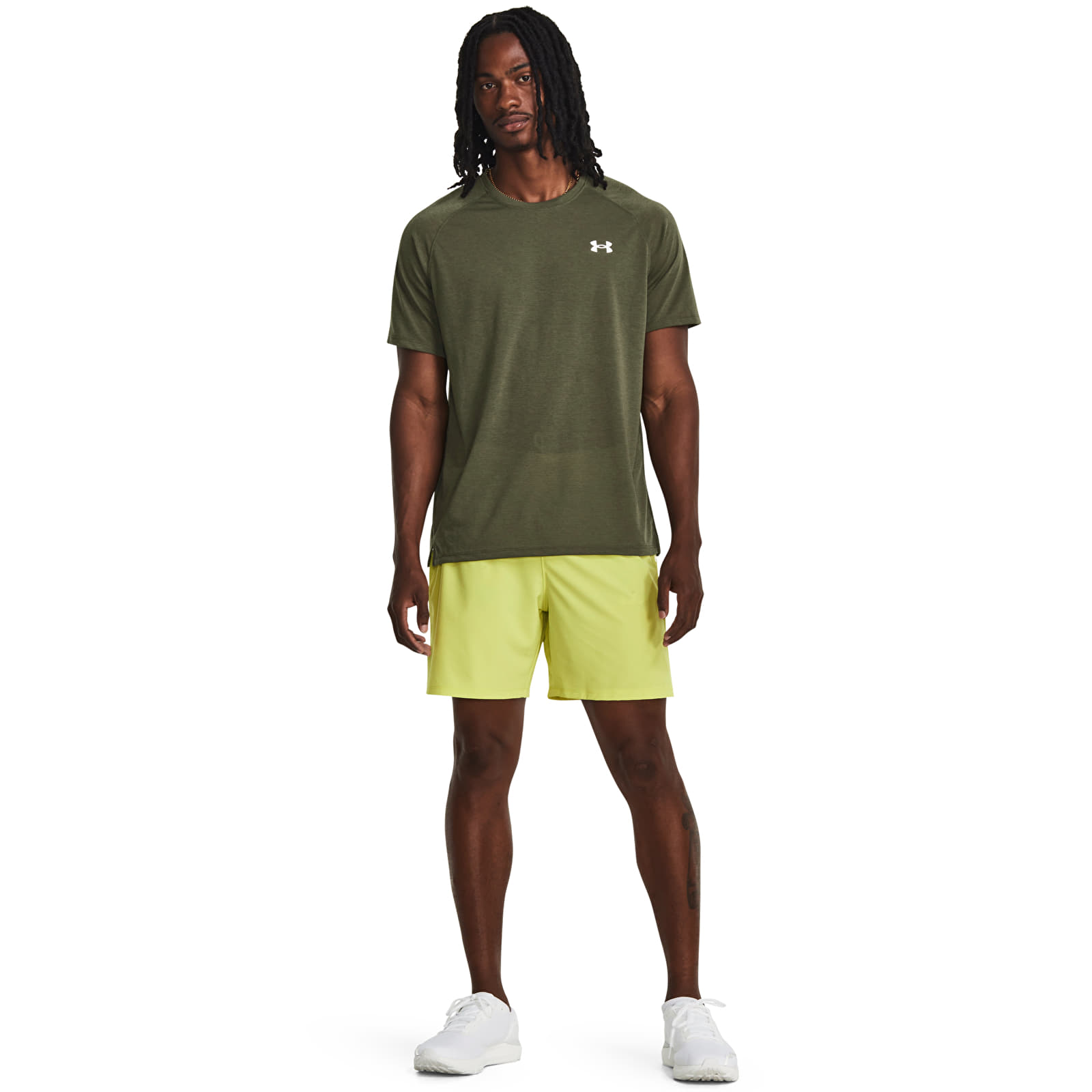 Shorts Under Armour Launch Elite 7'' Short Lime Yellow