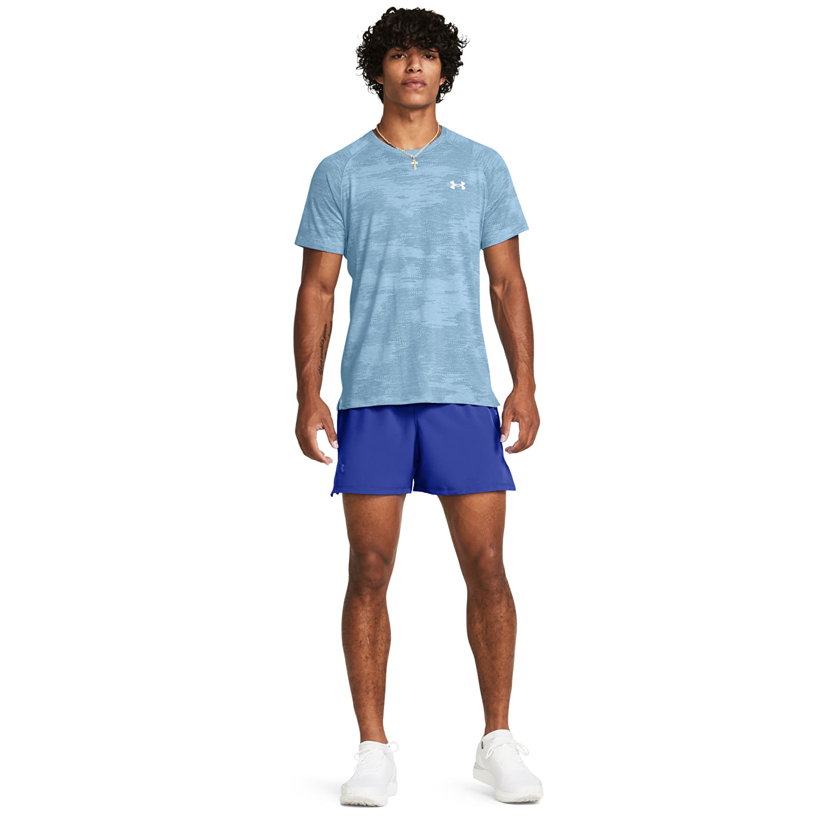 Pantalones cortos Under Armour Launch Elite 5'' Short Team Royal