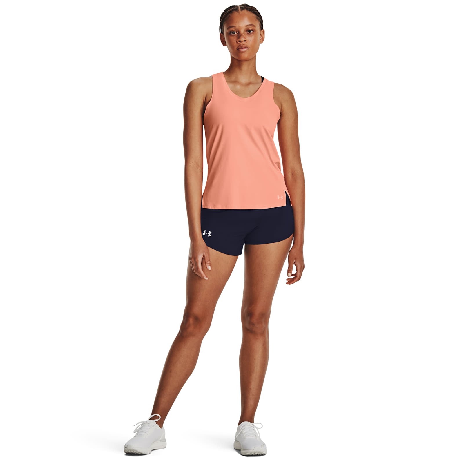 Tank Tops Under Armour Iso-Chill Laser Tank Bubble Peach