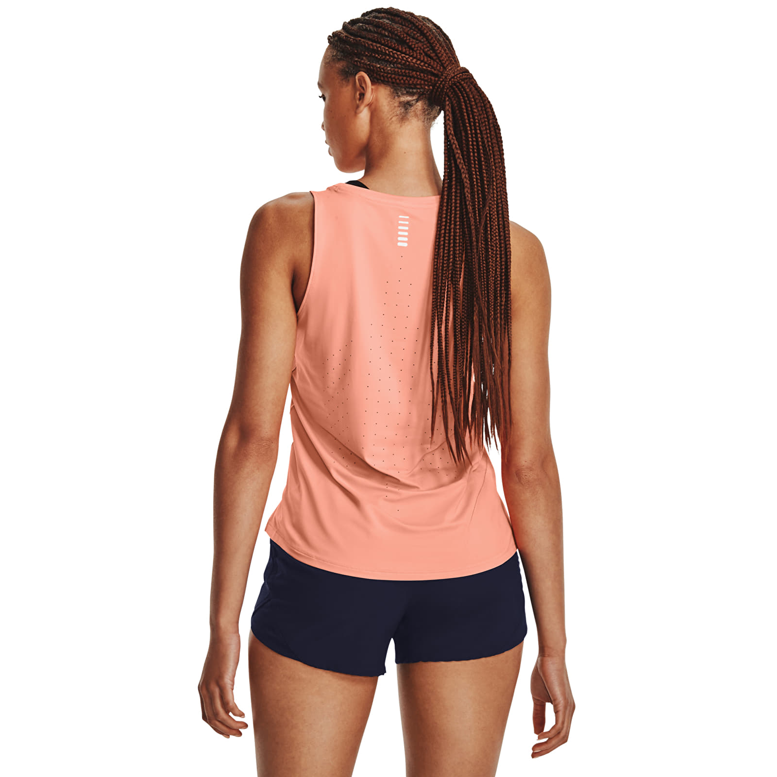Tank tops Under Armour Iso-Chill Laser Tank Bubble Peach