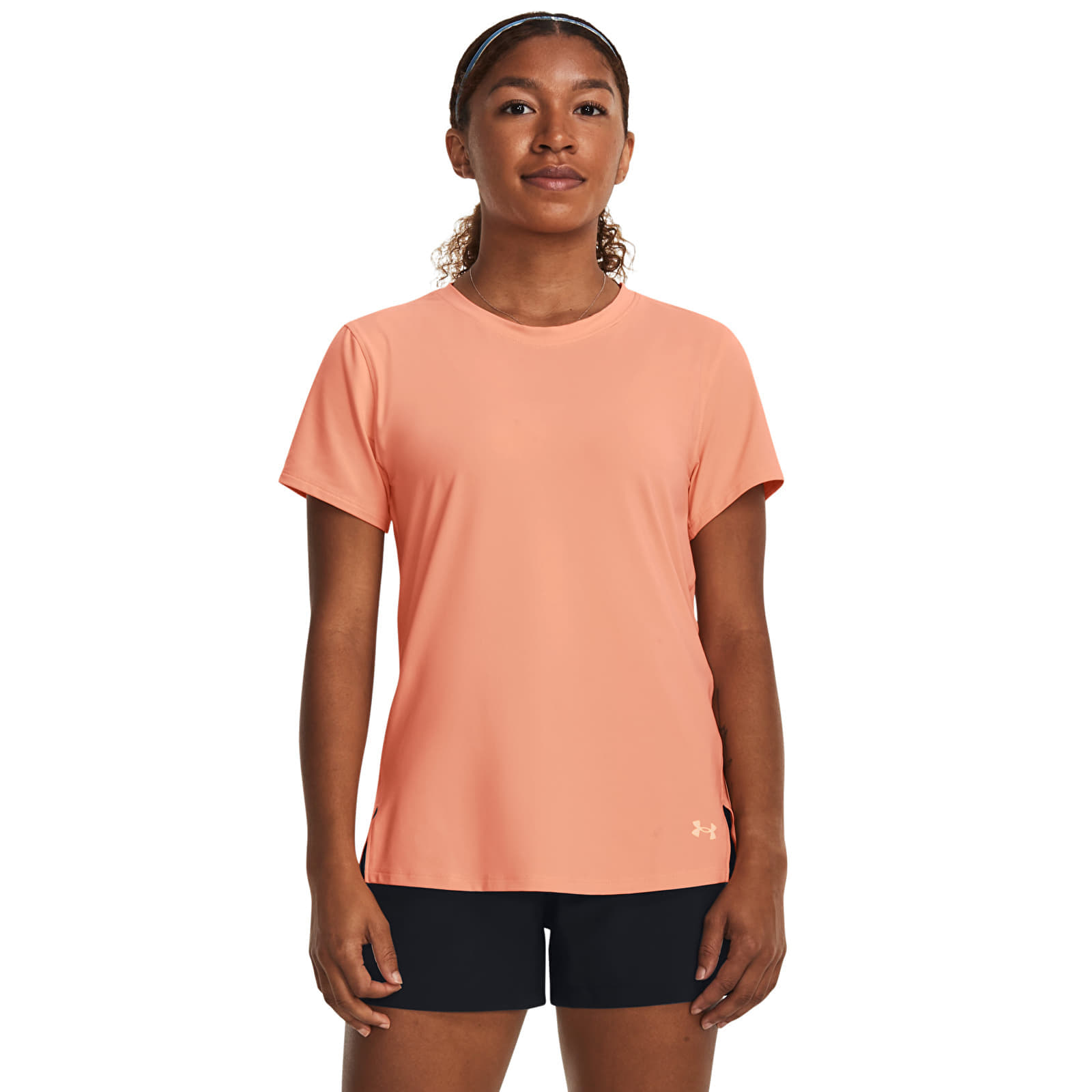 Tricou Under Armour Iso-Chill Laser Tee Bubble Peach - 1 | YEO