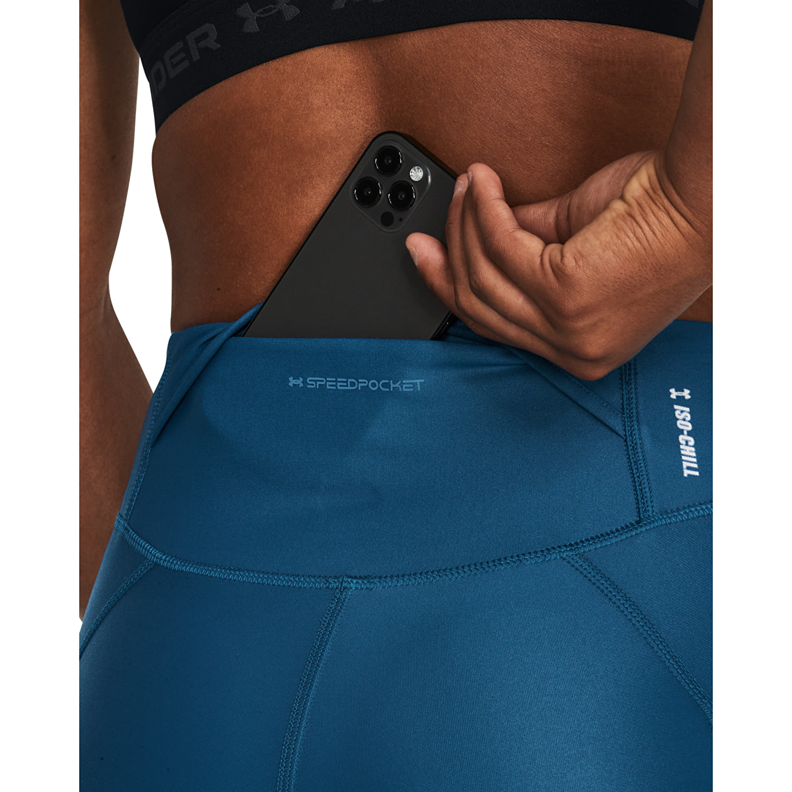 Calças Under Armour Fly Fast Elite Isochill Tgt Varsity Blue