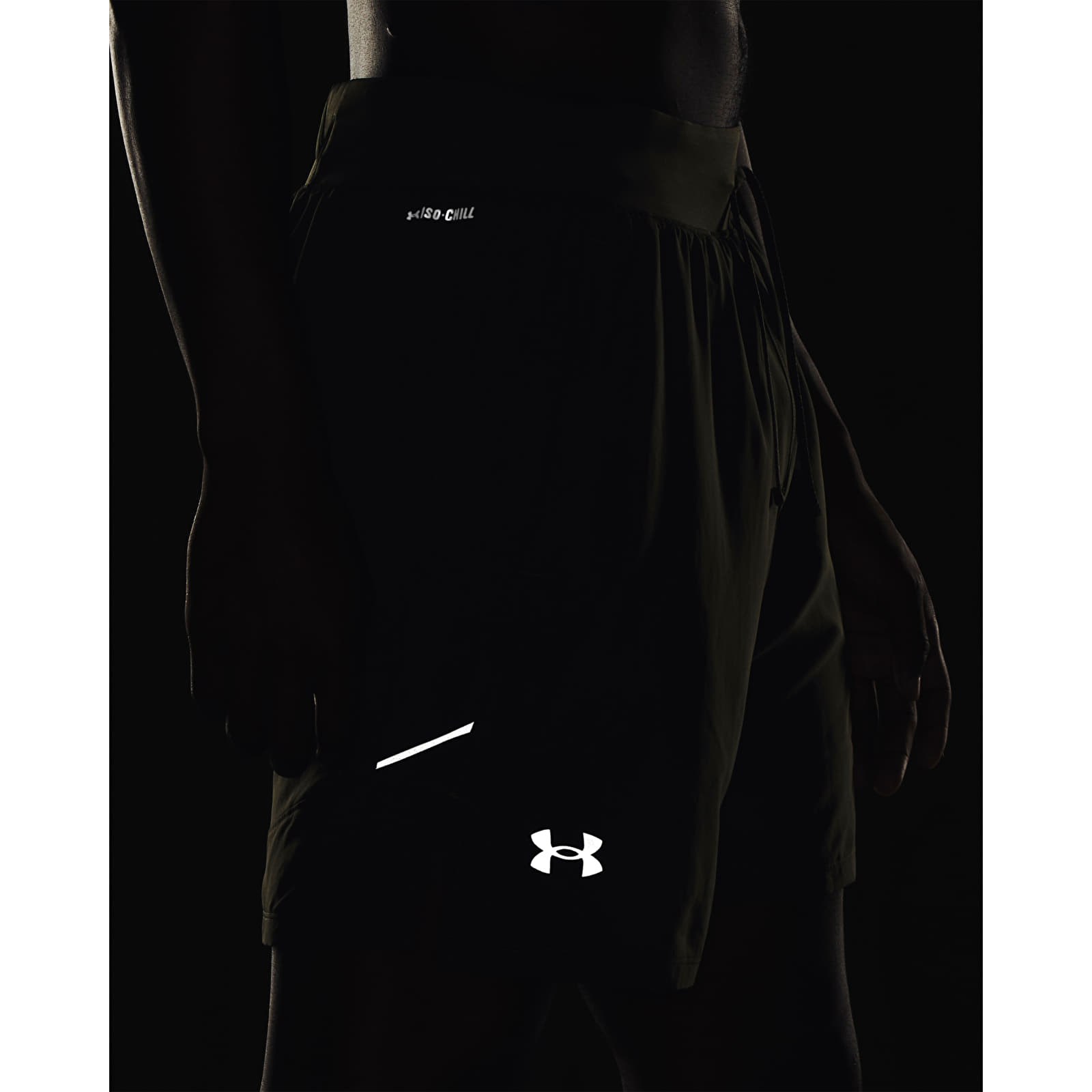 Shorts Under Armour Launch Elite 2In1 7'' Short Marine Od Green