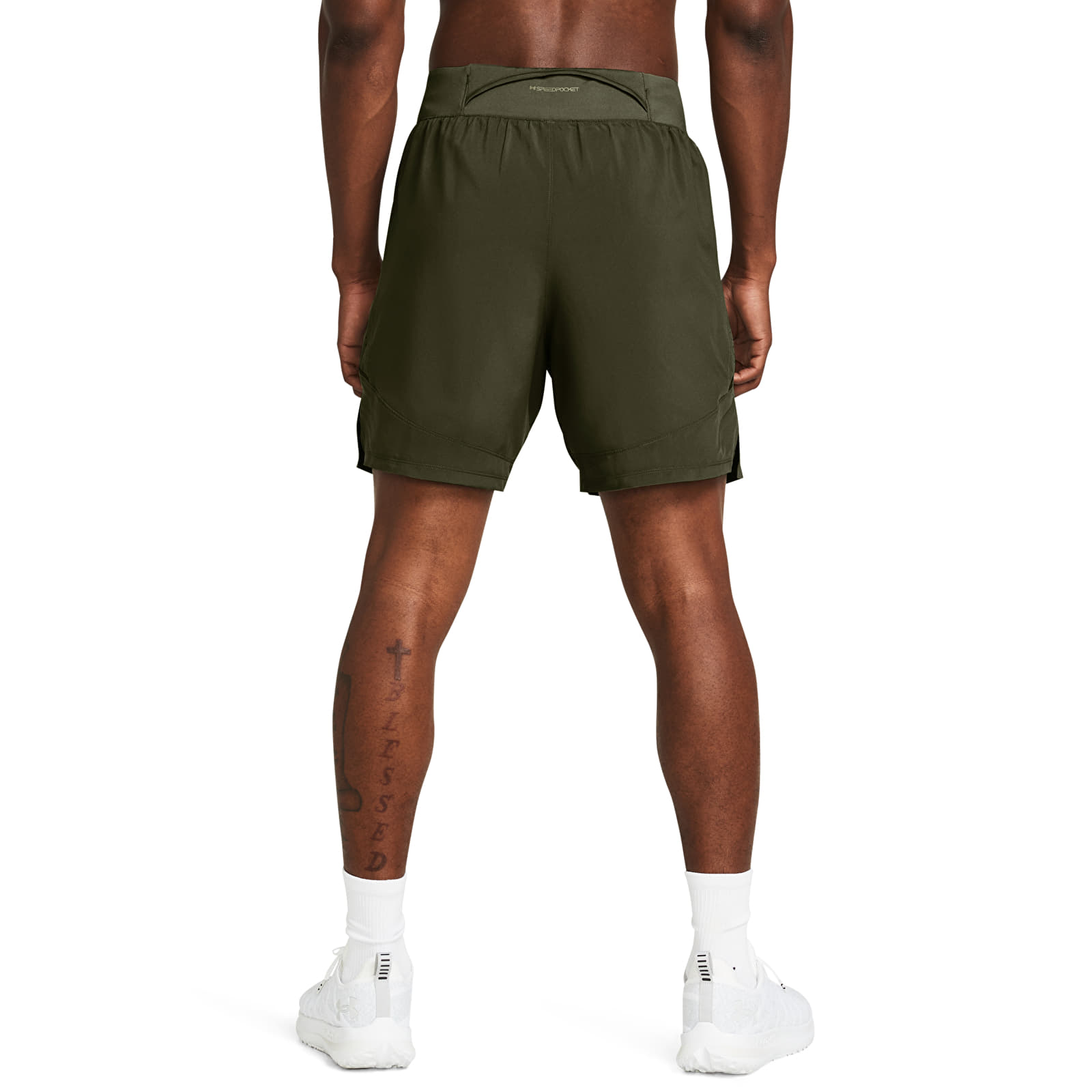 Shorts Under Armour Launch Elite 2In1 7'' Short Marine Od Green
