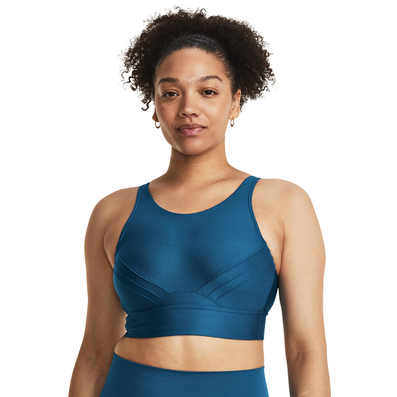 Sujetadores Under Armour Infinity Pintuck Mid Varsity Blue