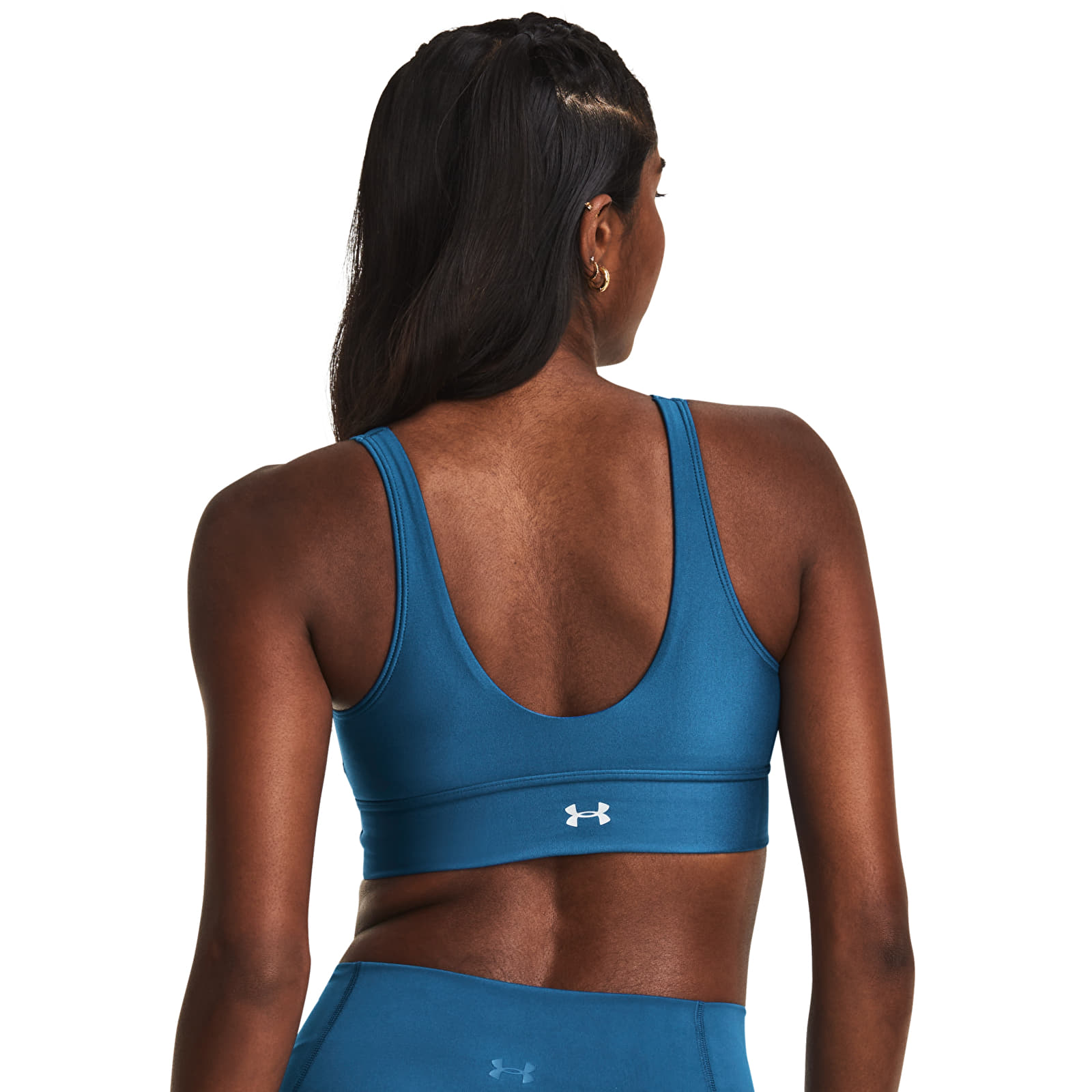 Sujetadores Under Armour Infinity Pintuck Mid Varsity Blue