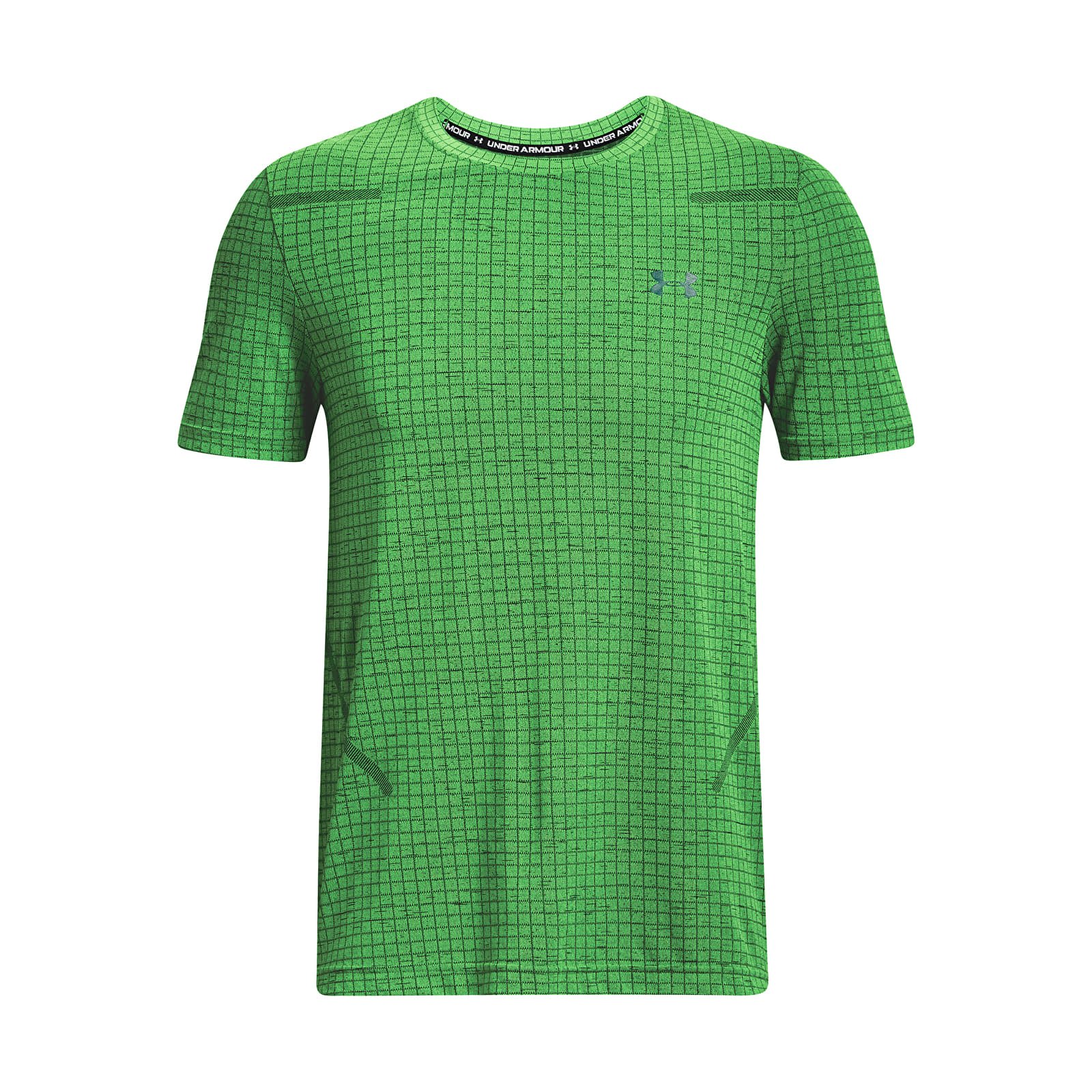 Camisetas Under Armour Vanish Grid Ss Green Screen
