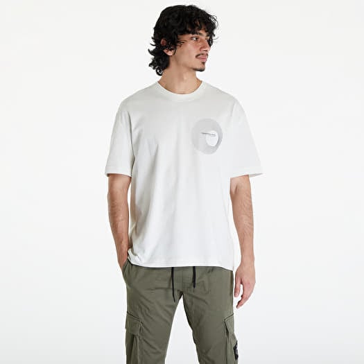 T-shirt Calvin Klein Jeans Circle Frequency Logo T-Shirt Icicle