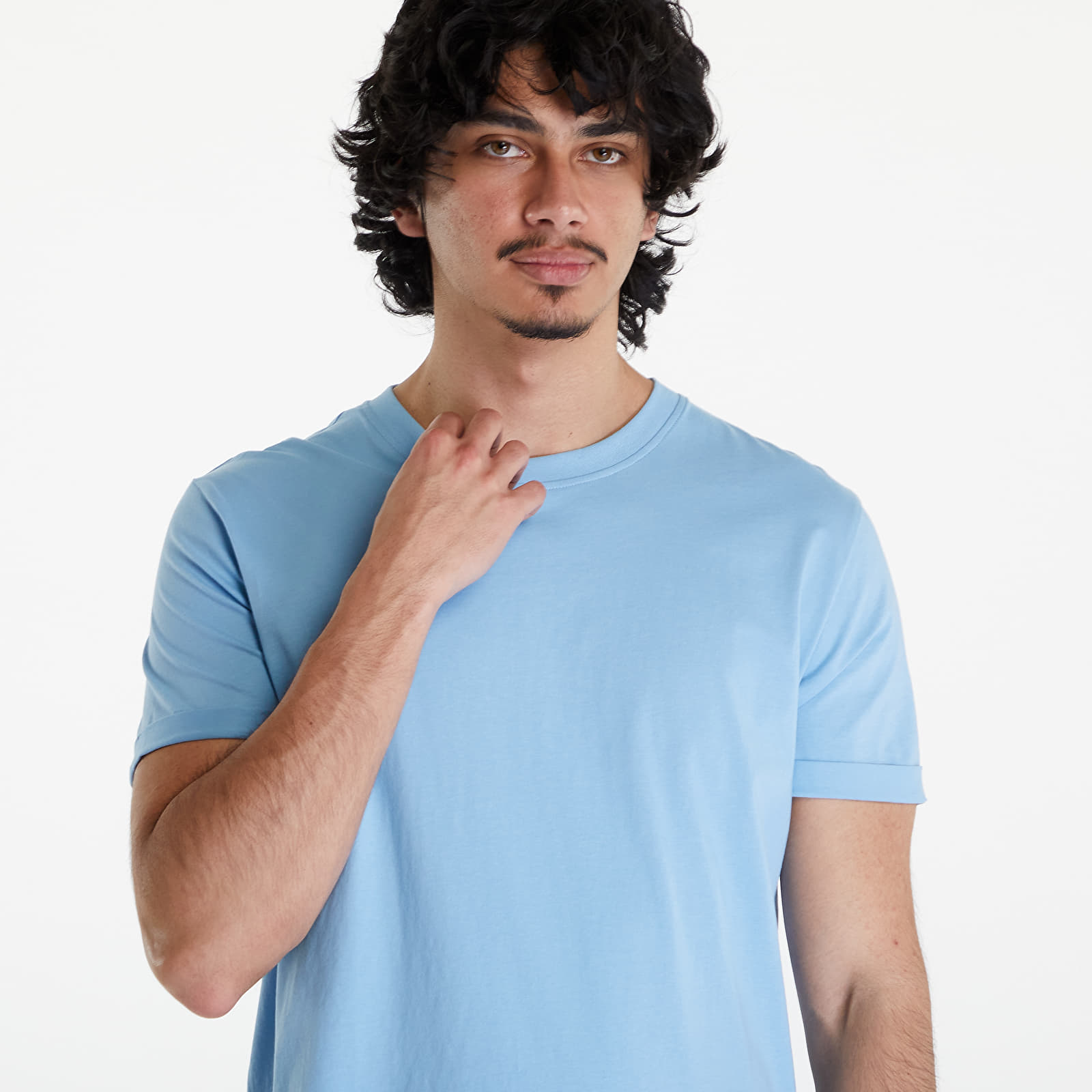 Trička Calvin Klein Jeans Cotton Badge T-Shirt Dusk Blue