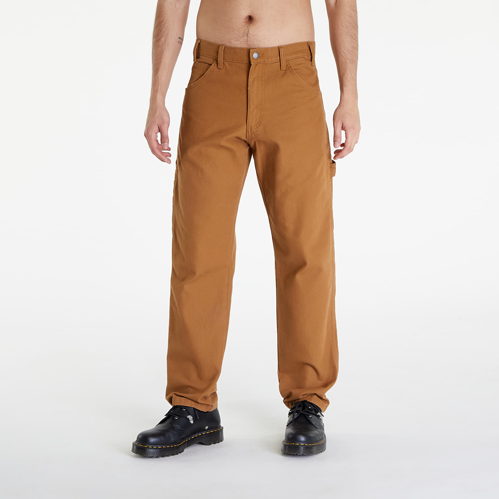 Jeans et pantalons Dickies Dickies Duck Canvas Carpenter Pant Sw Brown Duck