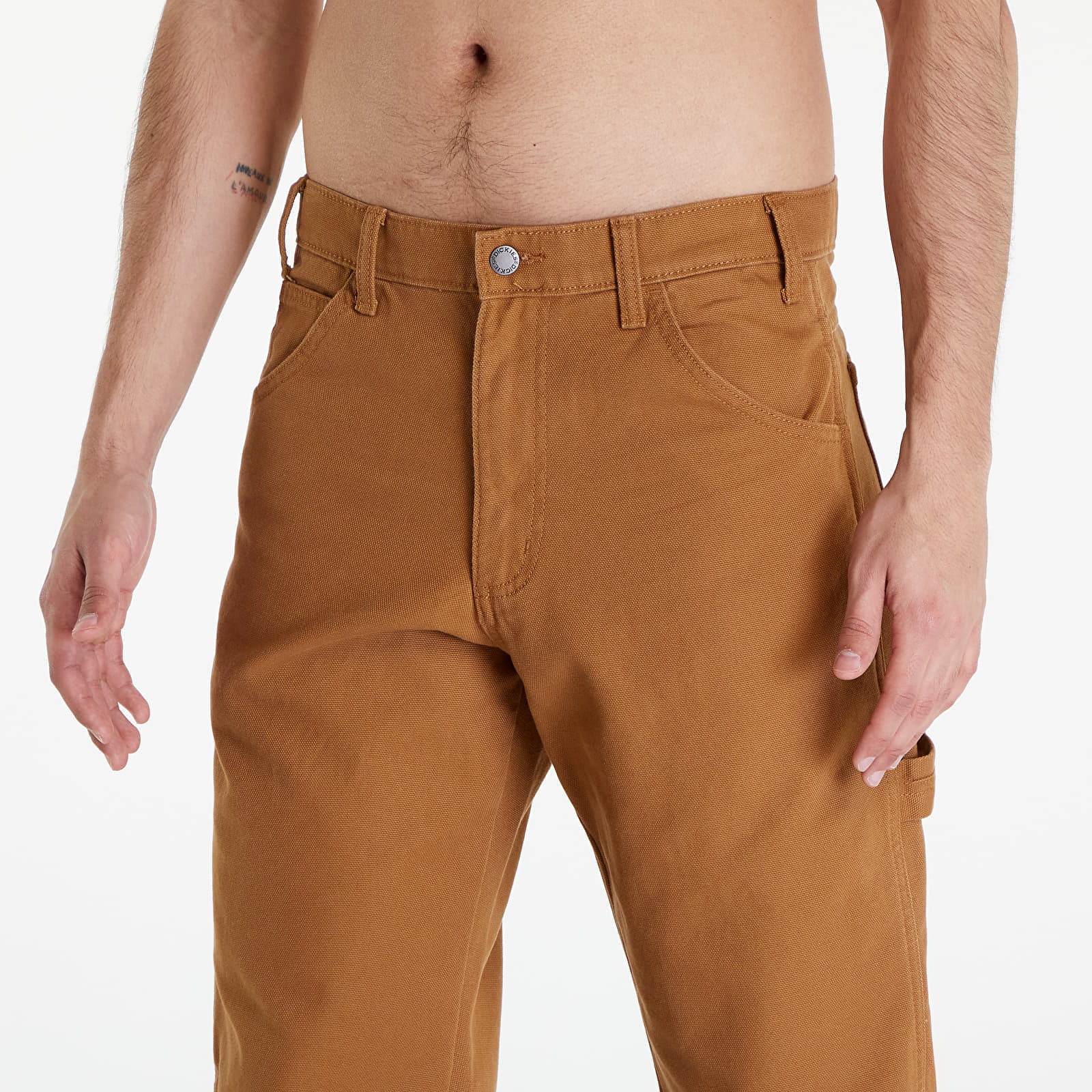 Pantaloni Dickies Dickies Duck Canvas Carpenter Pant Sw Brown Duck - 1 | YEO