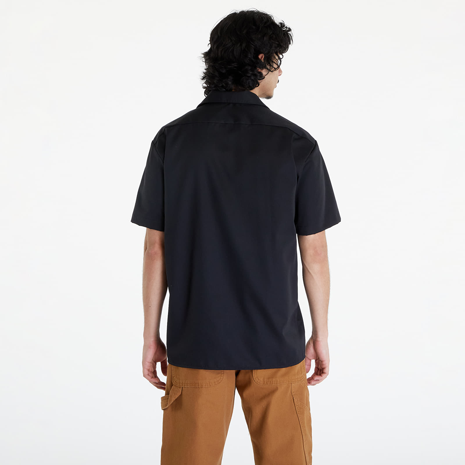 Overhemden Dickies Short Sleeve Work Shirt Black