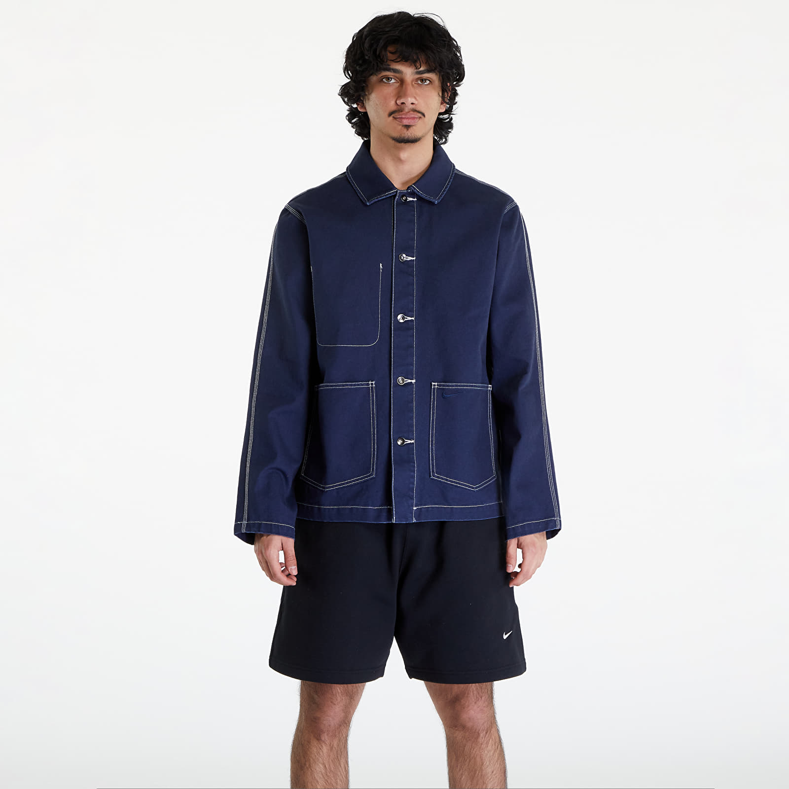 Bundy Nike Life Men's Chore Coat Obsidian/ Obsidian