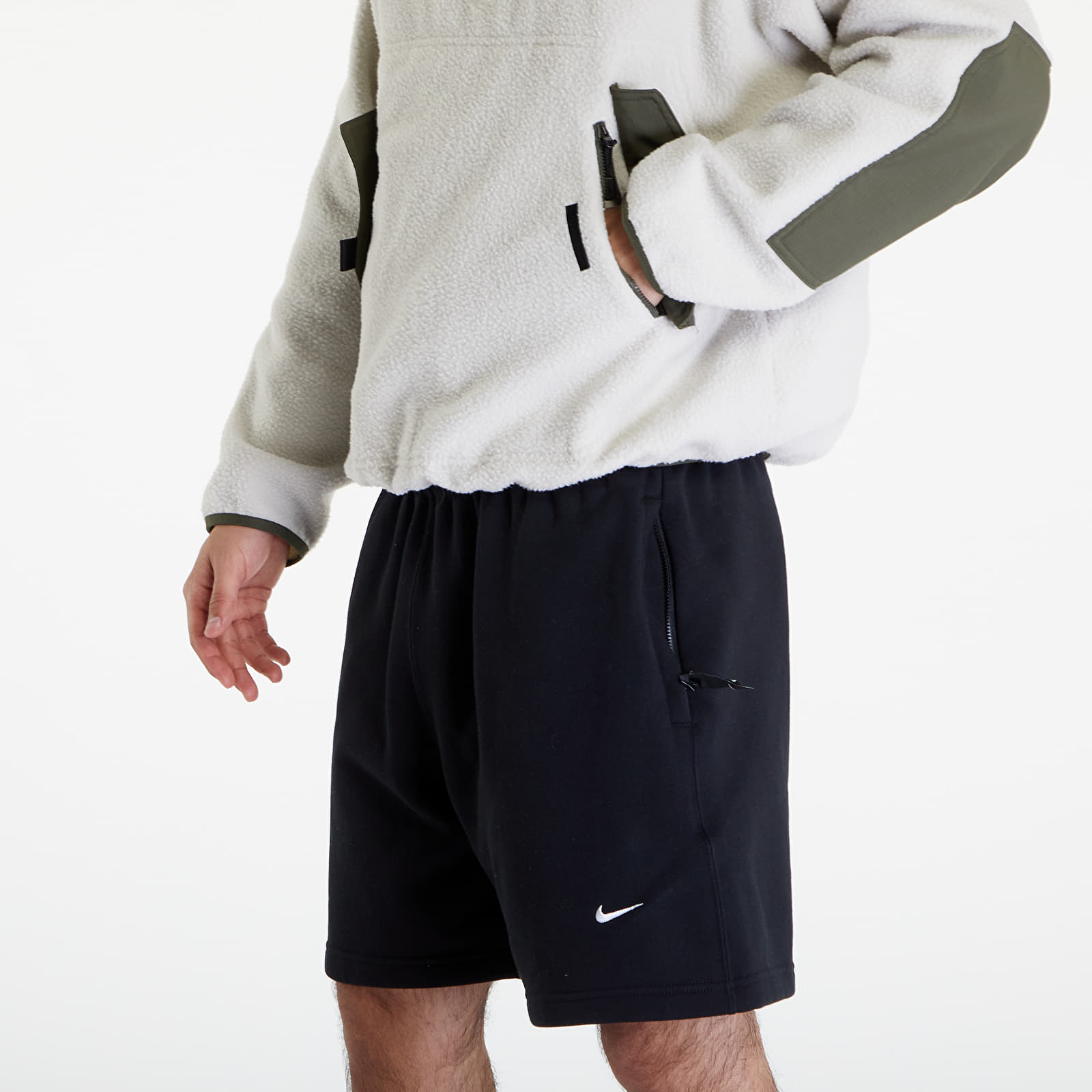 Hoodies and sweatshirts  Nike ACG Men's Balaclava Retro Fleece Pullover Light Bone/ Cargo Khaki/ Black/ Cargo Khaki
