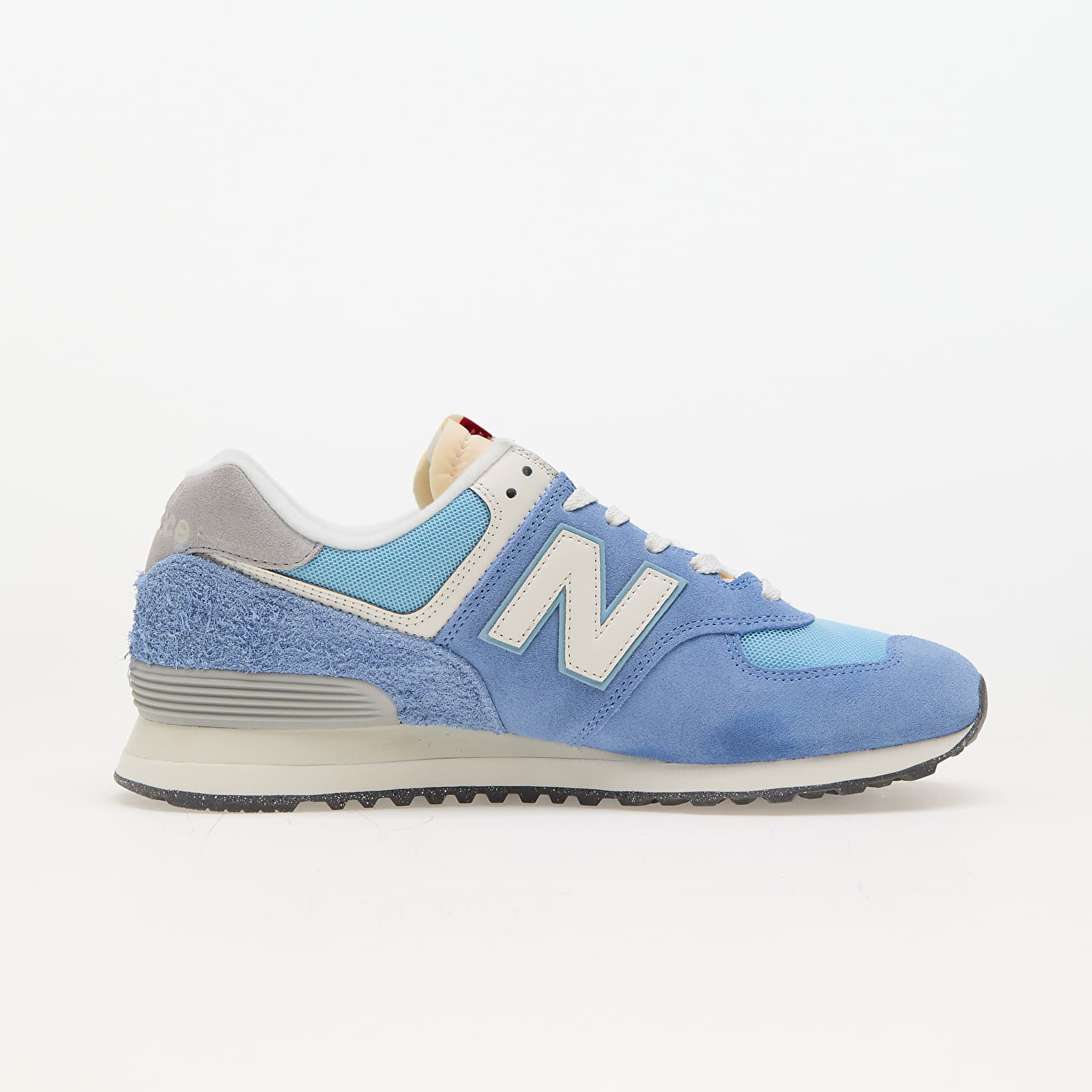 New balance blue suede hot sale