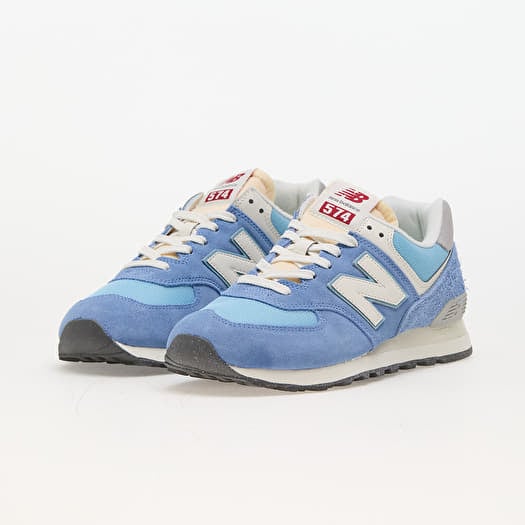 Mens new balance pale blue 574 trainers sales