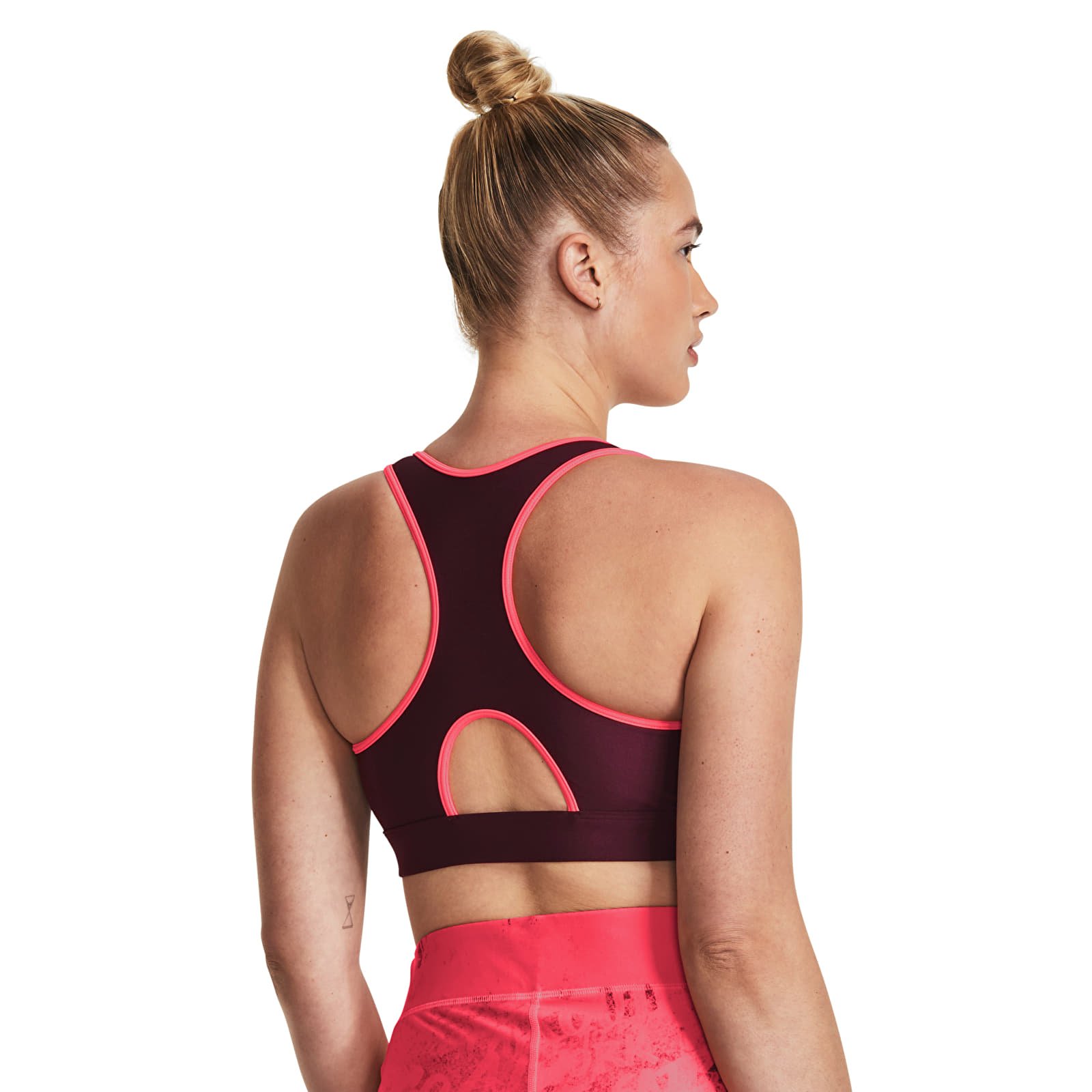 Bras Under Armour Hg Armour Mid Padless Dark Maroon