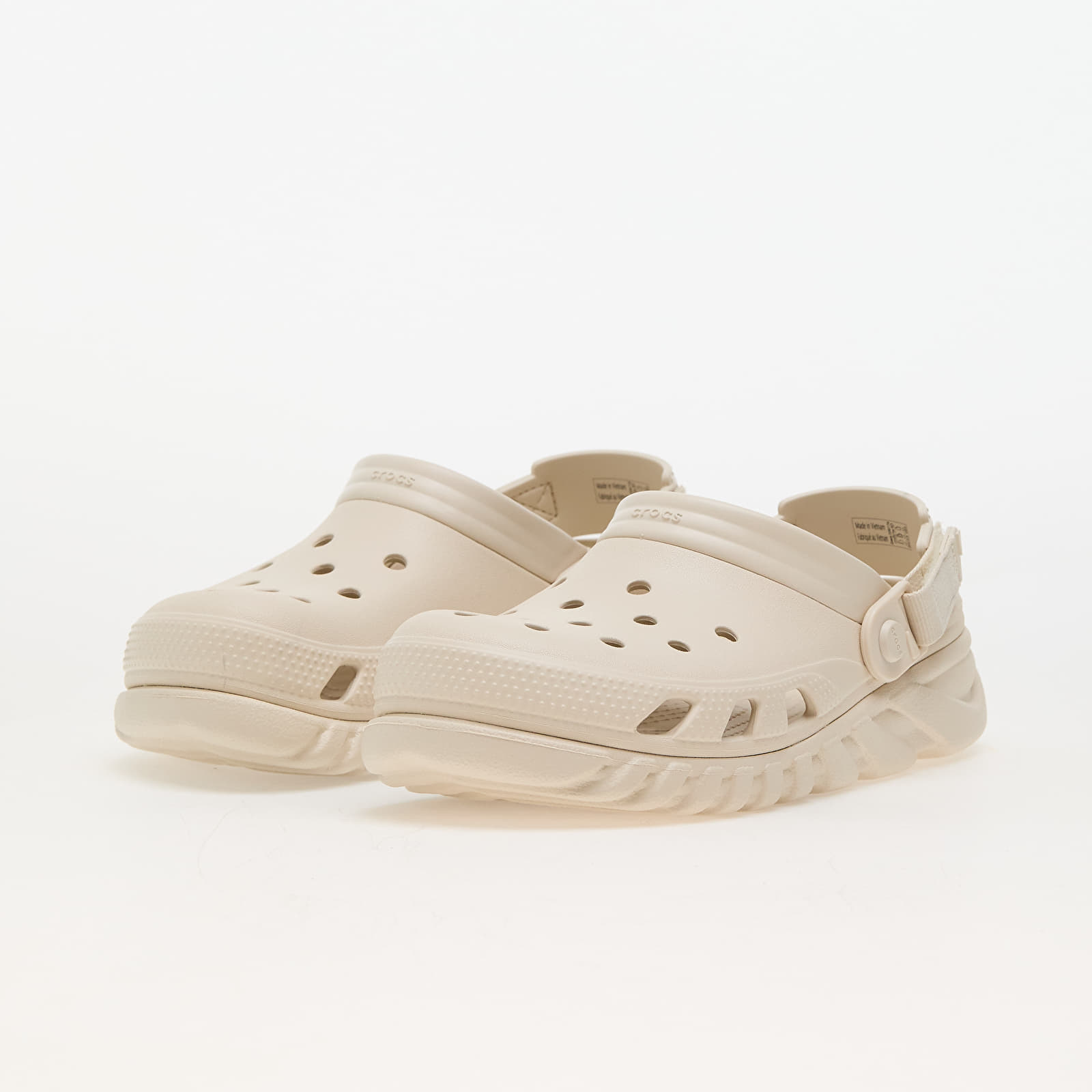 Meeste tossud ja kingad Crocs Duet Max II Clog Stucco