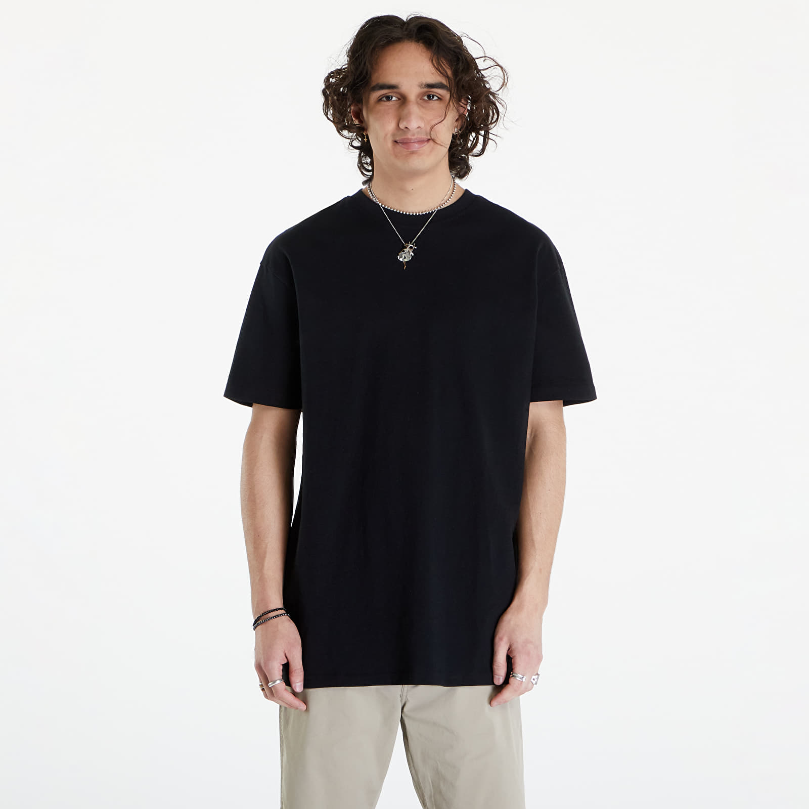 T-Shirts Urban Classics Tall Tee 2-Pack White/ Black