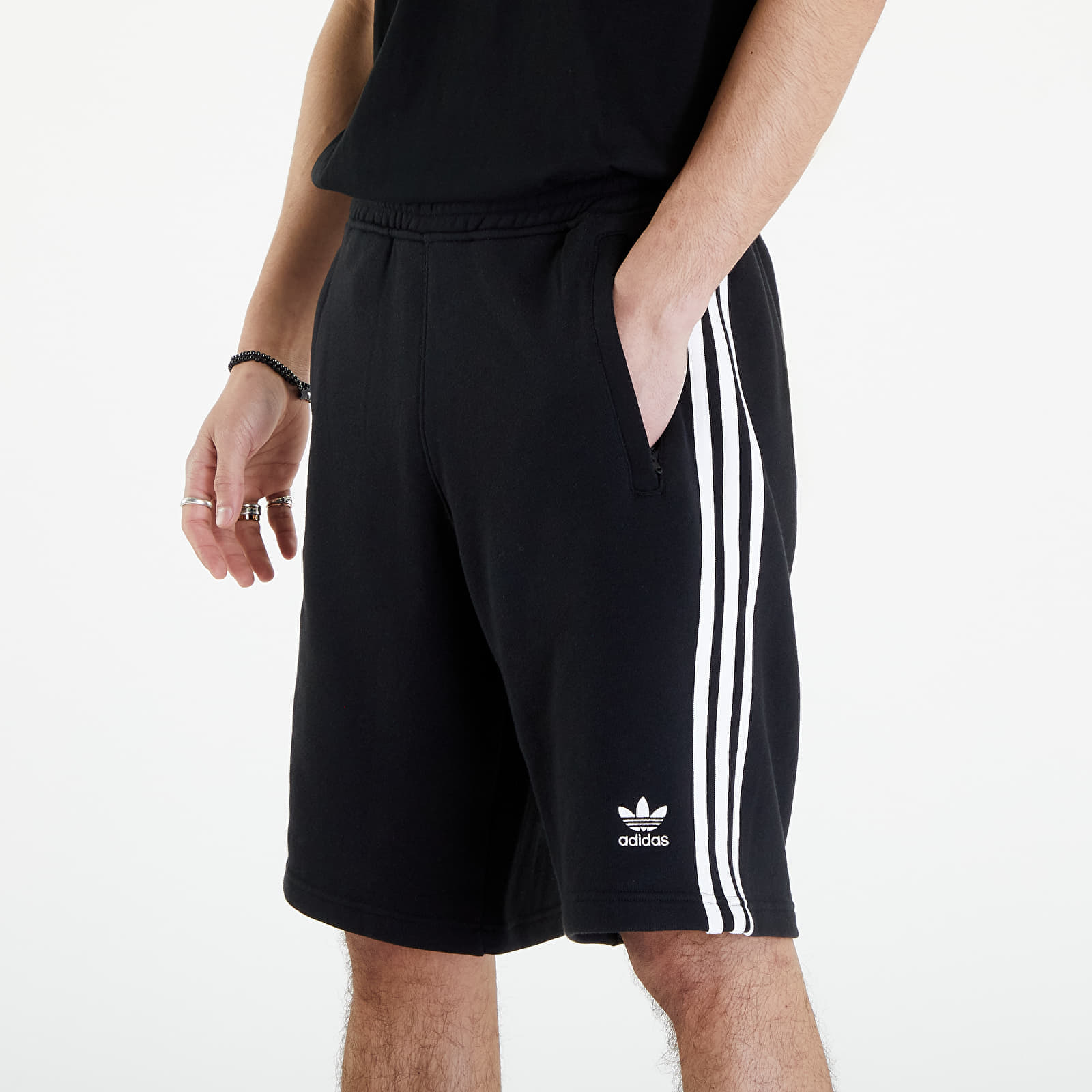 Pantaloni scurți adidas 3-Stripe Short Black - 1 | YEO