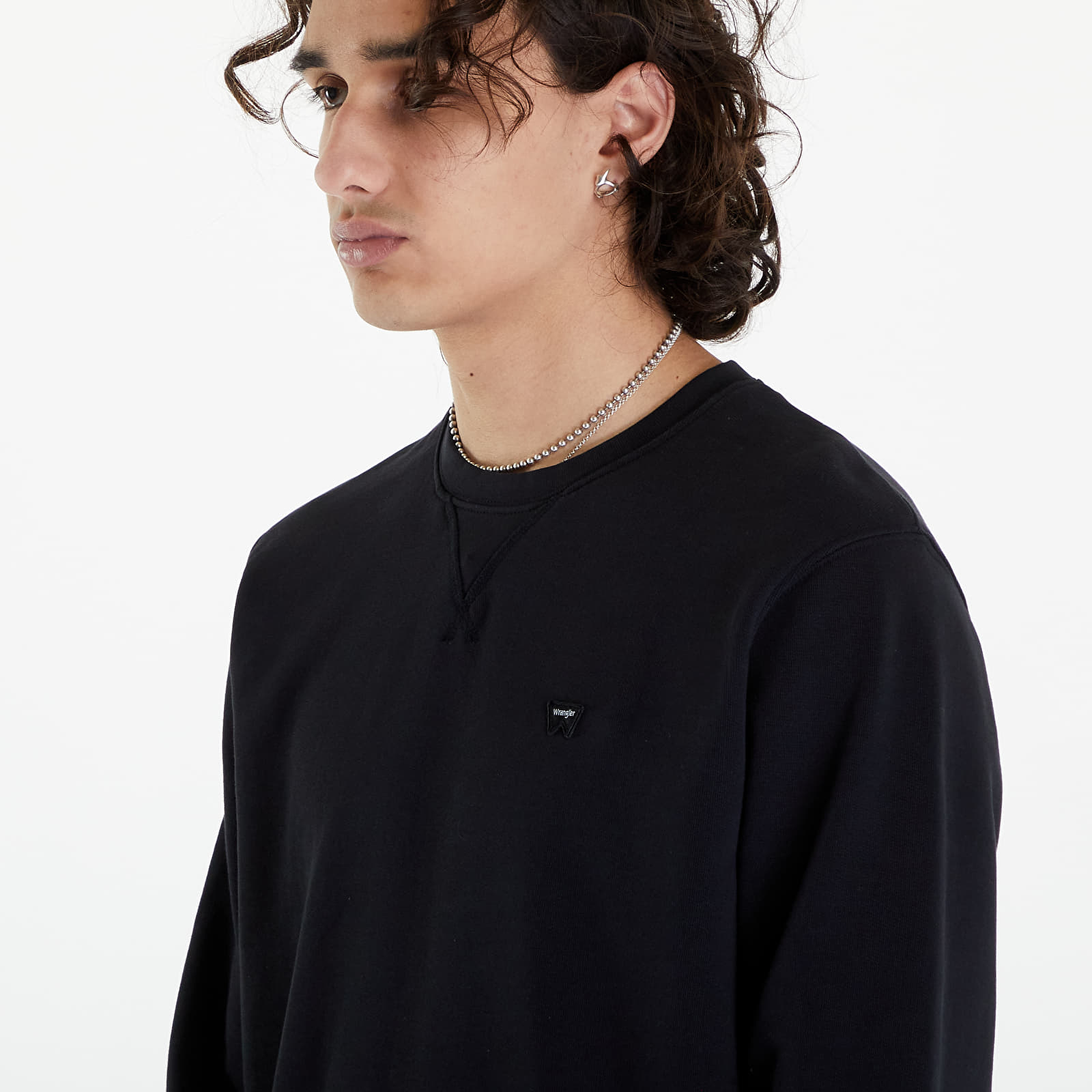 Hættetrøjer og sweatshirts Wrangler Sign Off Crew Black