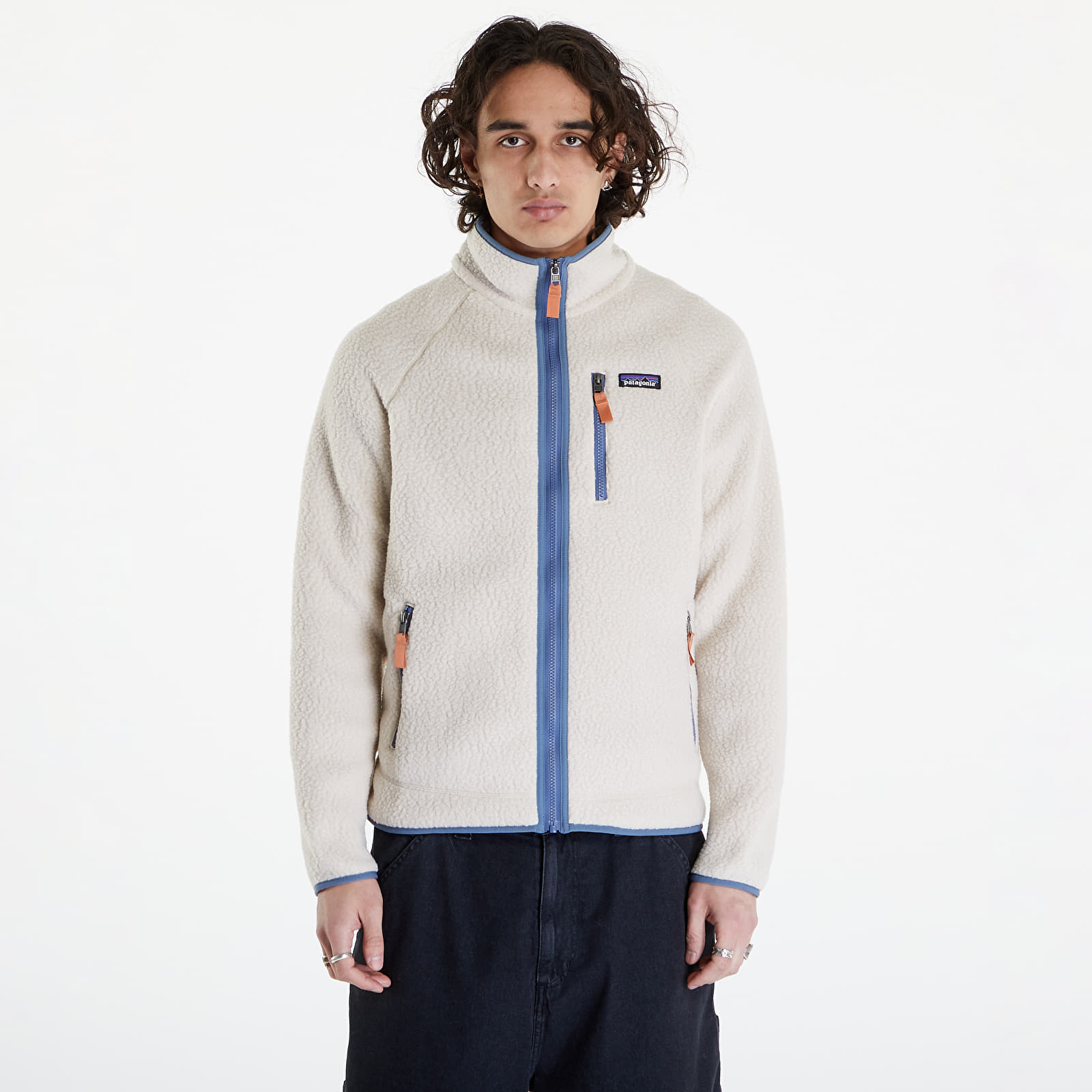 Куртки Patagonia M's Retro Pile Jacket Dark Natural/ Utility Blue