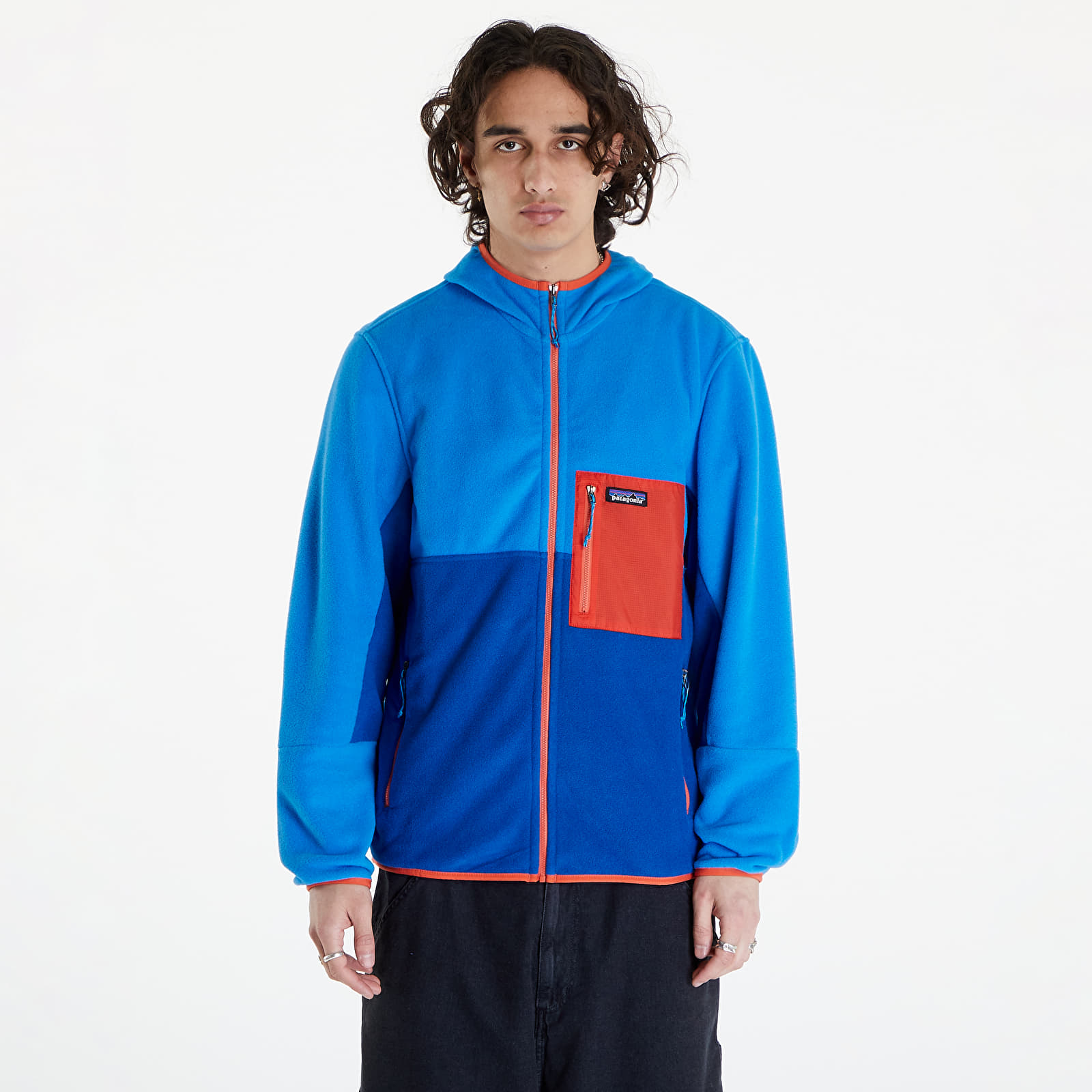 Bluzy Patagonia M's Microdini Hoody Endless Blue