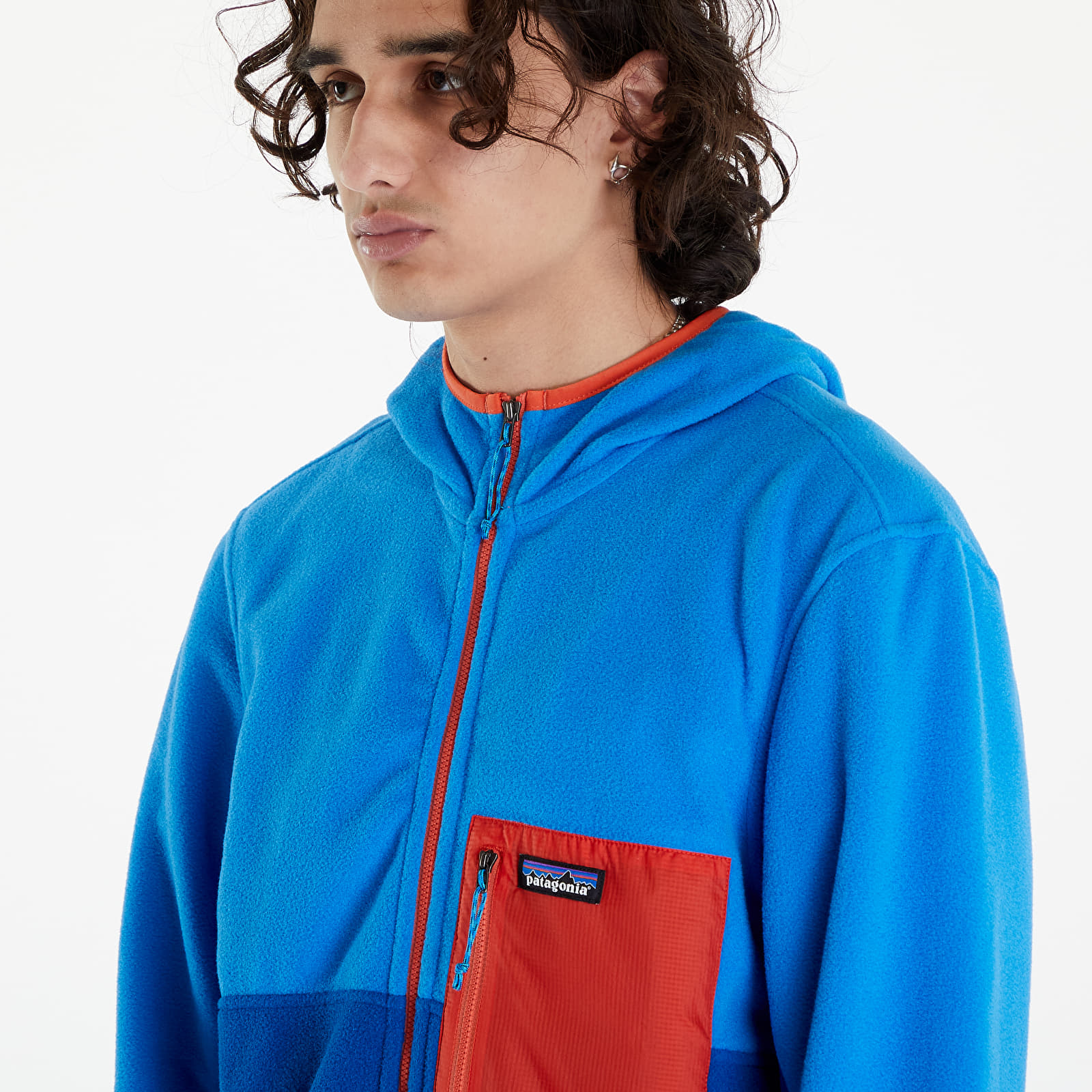 Bluzy Patagonia M's Microdini Hoody Endless Blue