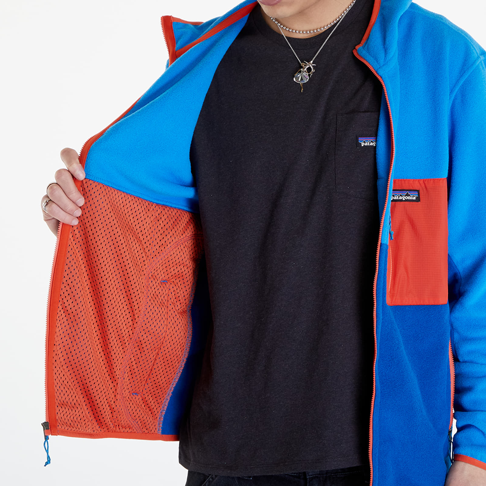 Bluzy Patagonia M's Microdini Hoody Endless Blue