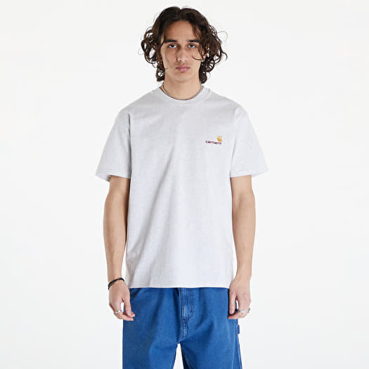 T-shirt Carhartt WIP S/S American Script T-Shirt UNISEX Ash Heather