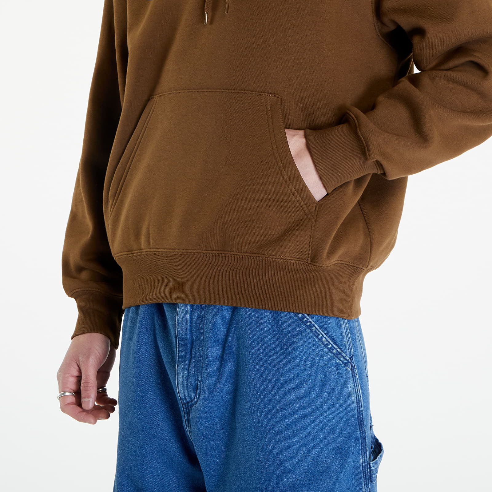 Мужские худи Carhartt WIP Rocky Script Hoodie UNISEX Lumber