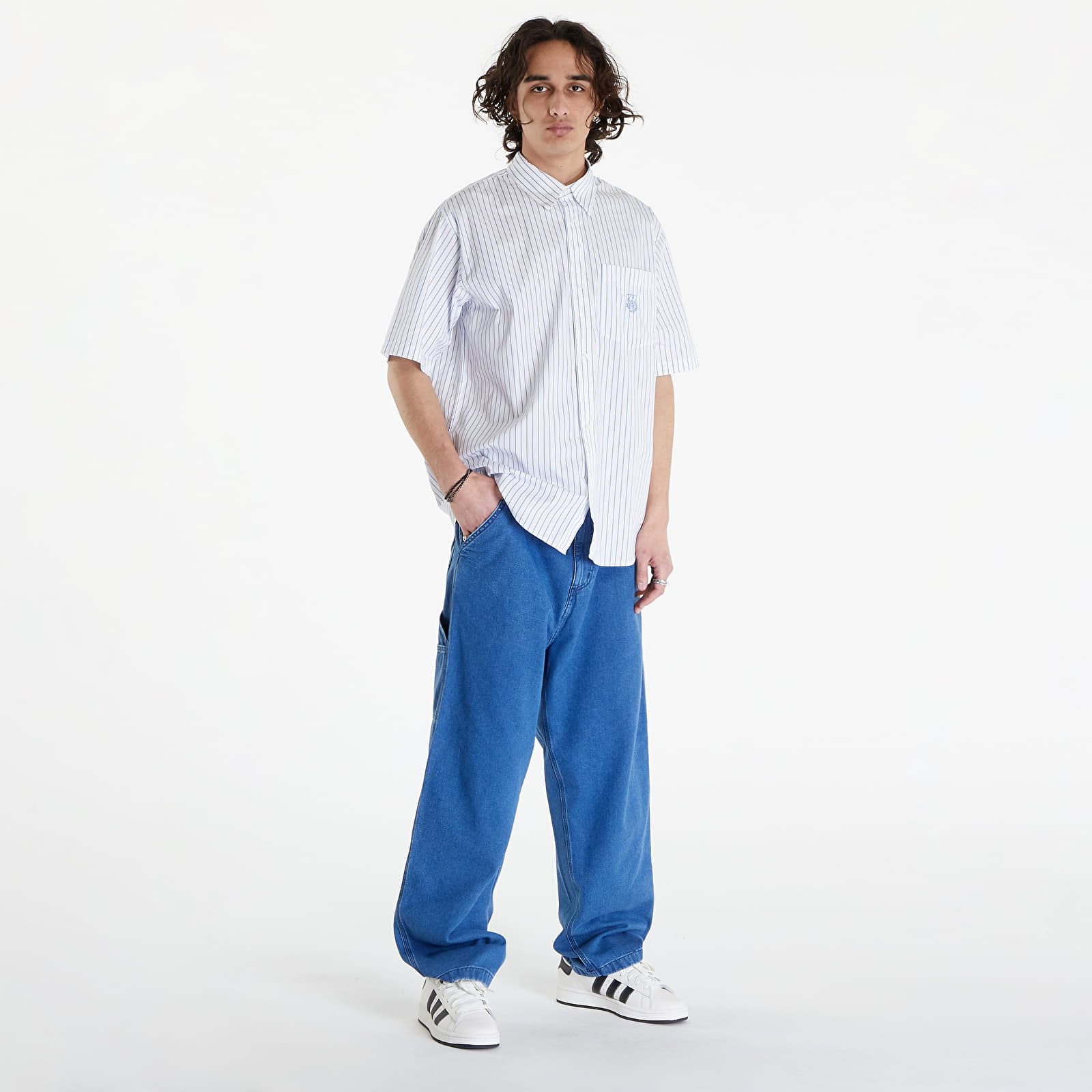 Shirts Carhartt WIP S/S Linus Shirt UNISEX Linus Stripe