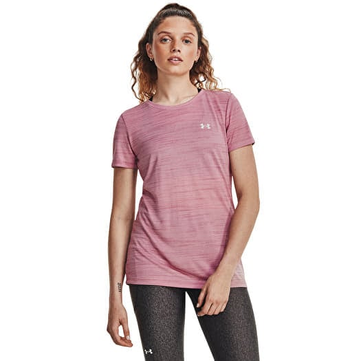 Tričko Under Armour Tech Tiger Ssc Pink Elixir