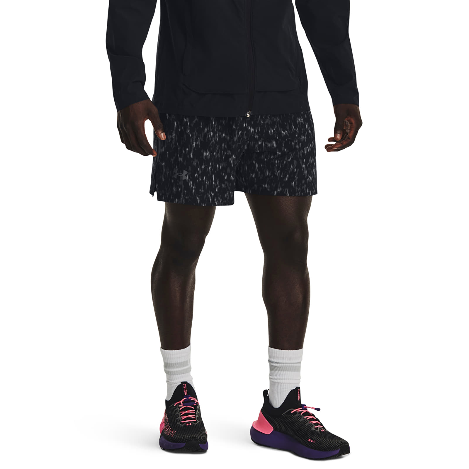 Shortsit Under Armour Launch Elite 5'' Prt Short Black