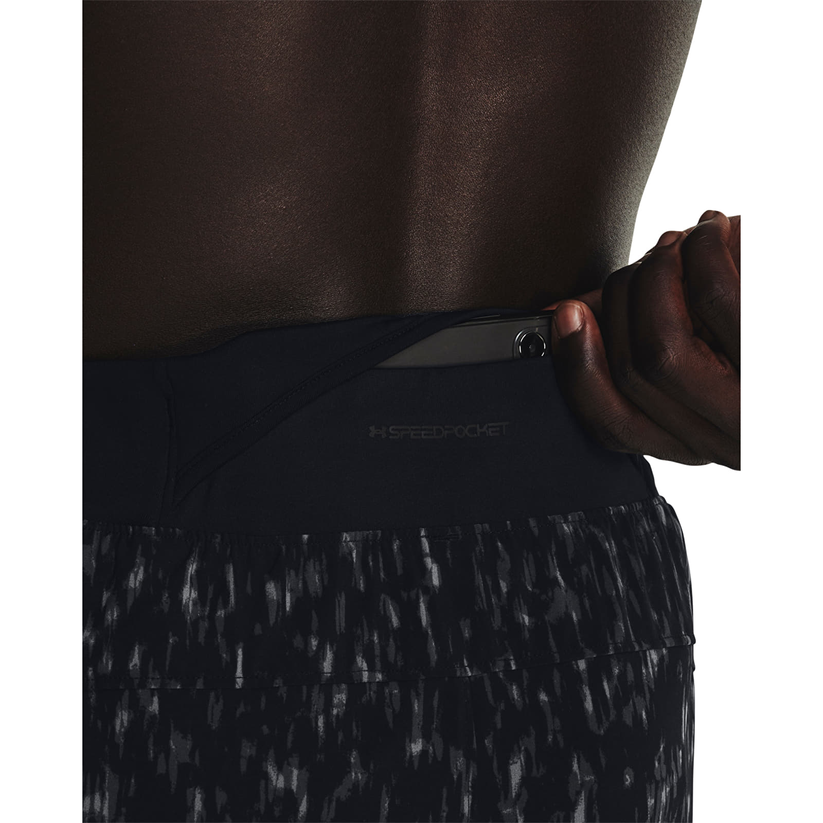 Shortsit Under Armour Launch Elite 5'' Prt Short Black