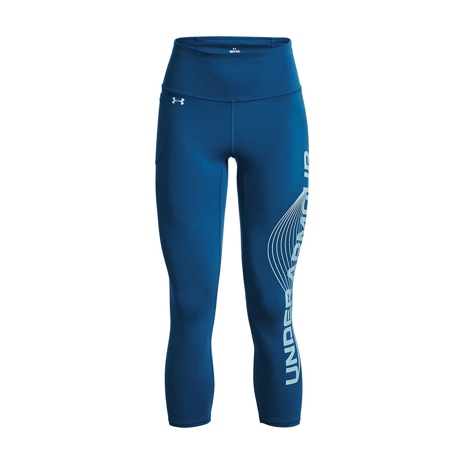 Leggings  Under Armour Motion Ankle Leg Branded Varsity Blue